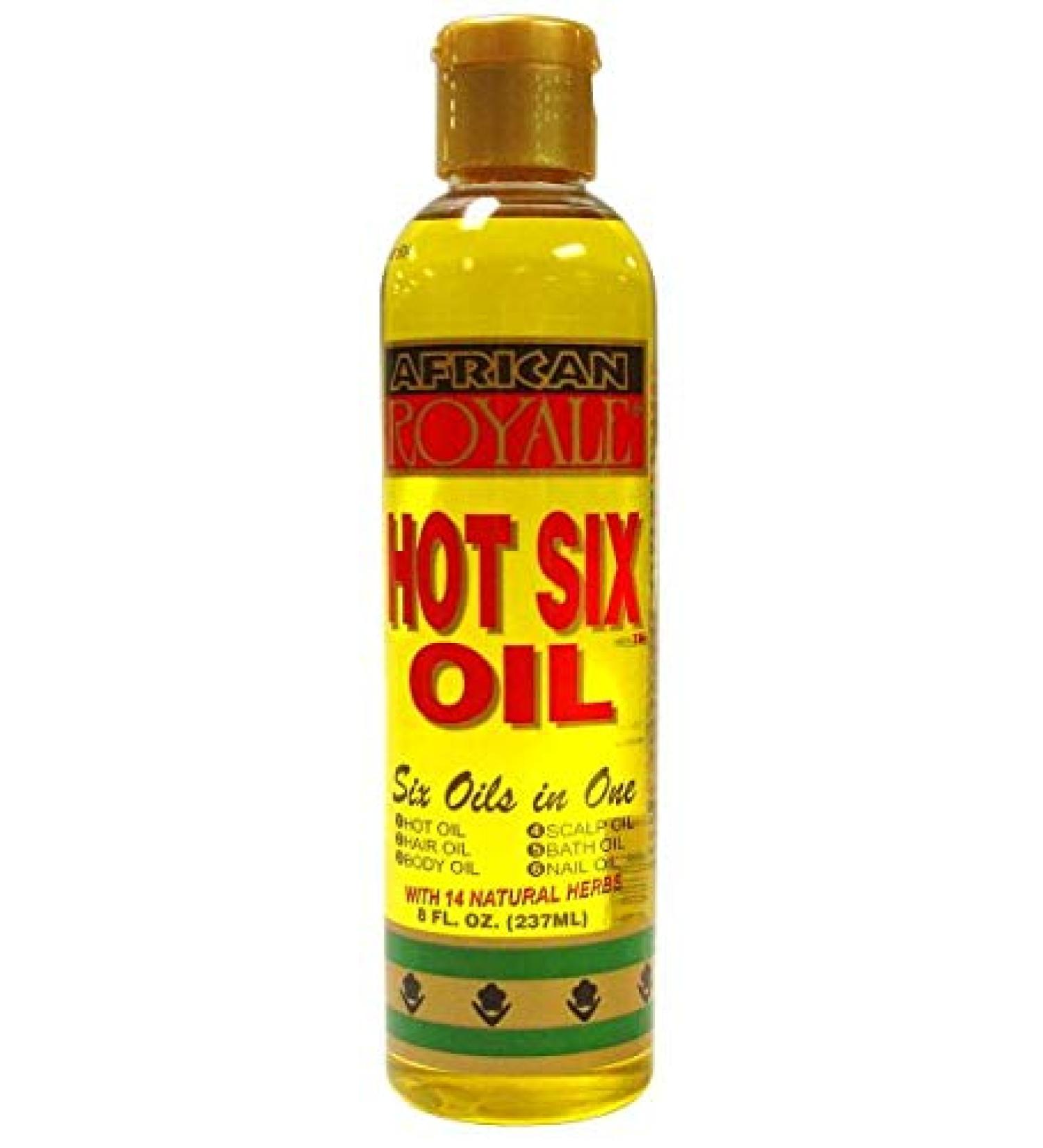 African Royale Hot Six Oil (Pack of 4)