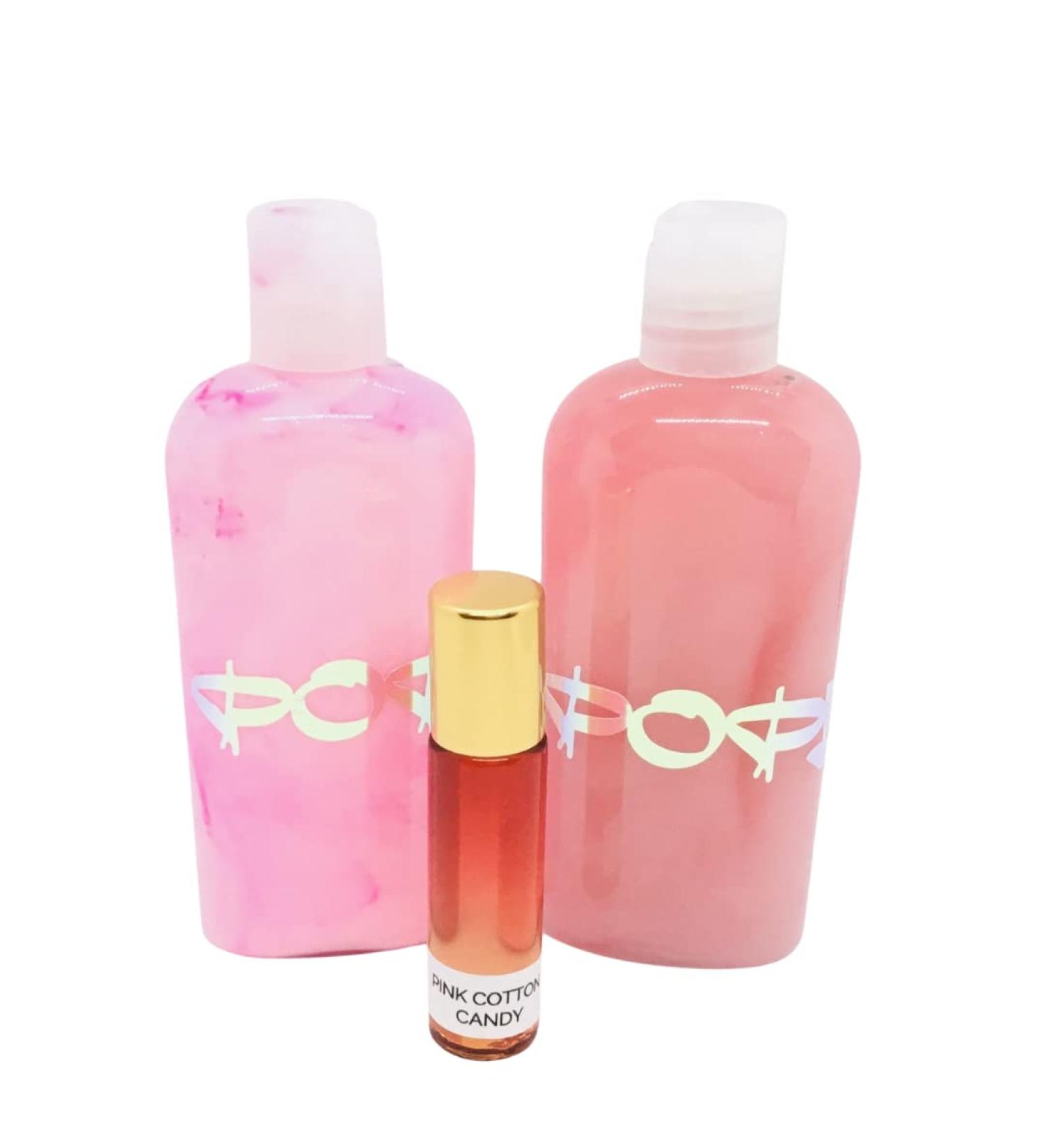 Pink Cotton Candy Bath & Body Gift Set