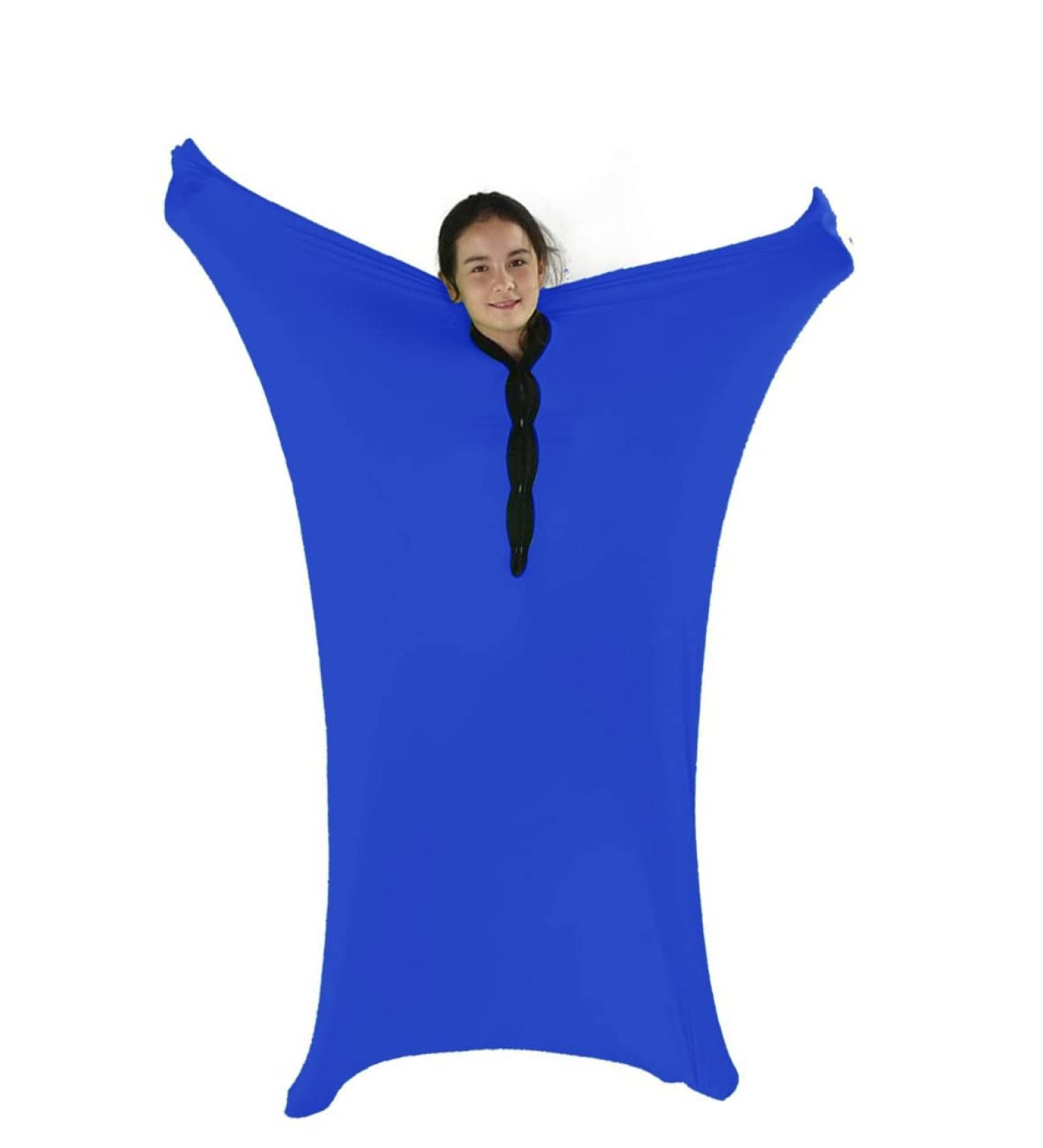 Sensory Sock Special Supplies with Sensory Need Body Sock Autism and Sensory Processing Disorder Toys Special Clothes for Stress Relief Self Calm (Color : Blue Size : XL-165 * 74 cm) XL-165*74 cm Blue - Buy Online on GoSupps.com
