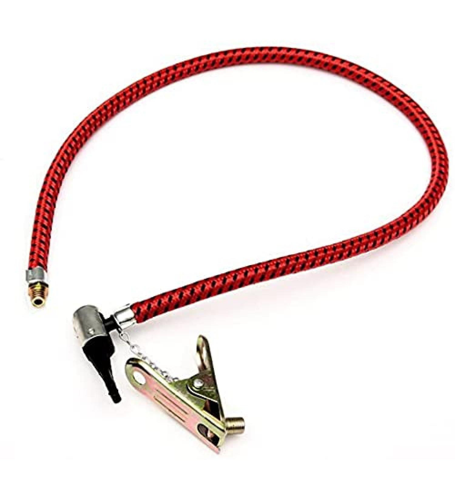 Portable 20-Inch Bicycle Tire Pump Hose with Adapter - Car & Bike Tire Inflator Replacement Tool - Buy Online on GoSupps.com