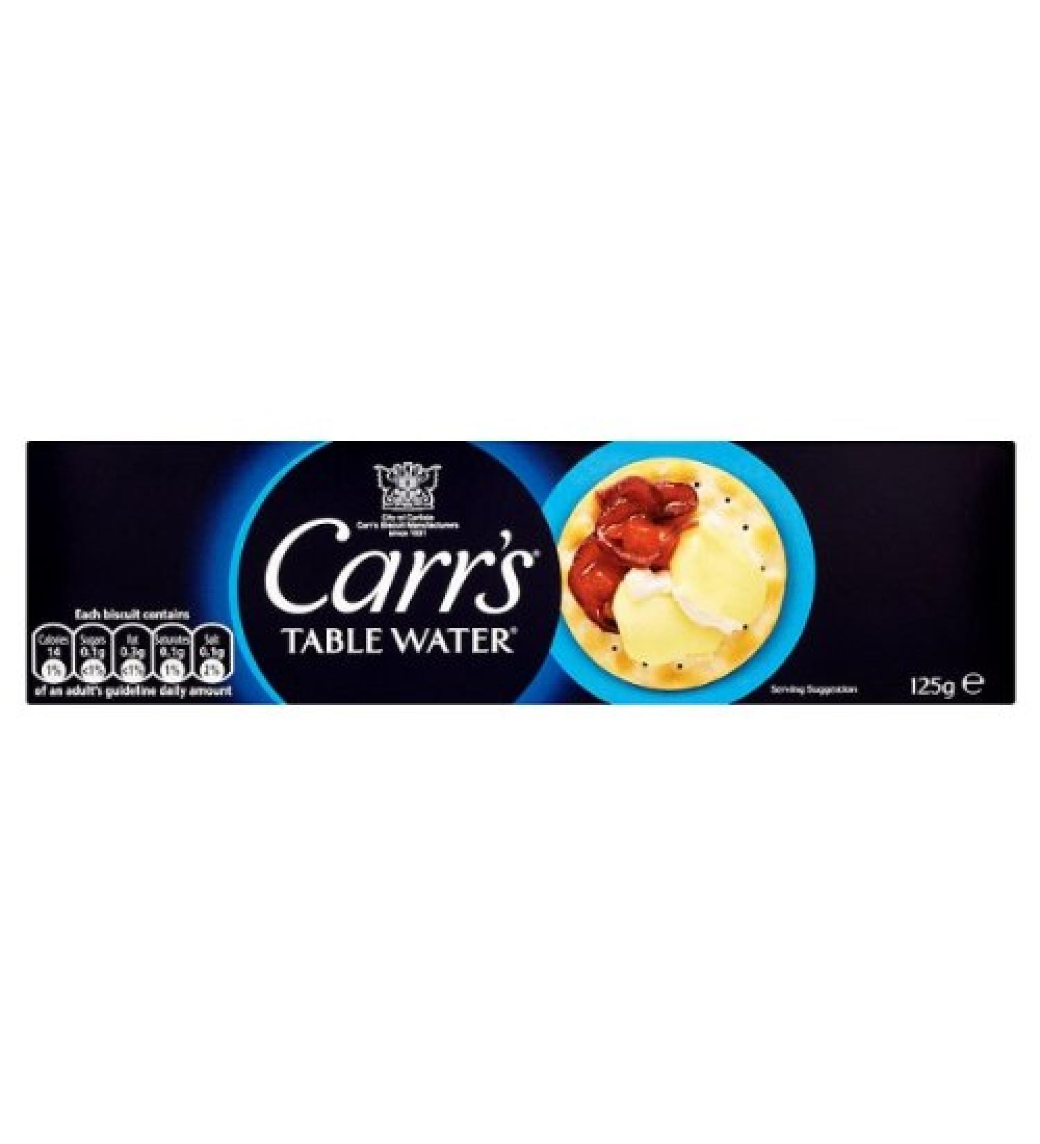 Carr's Eau de table 12 x 125 g