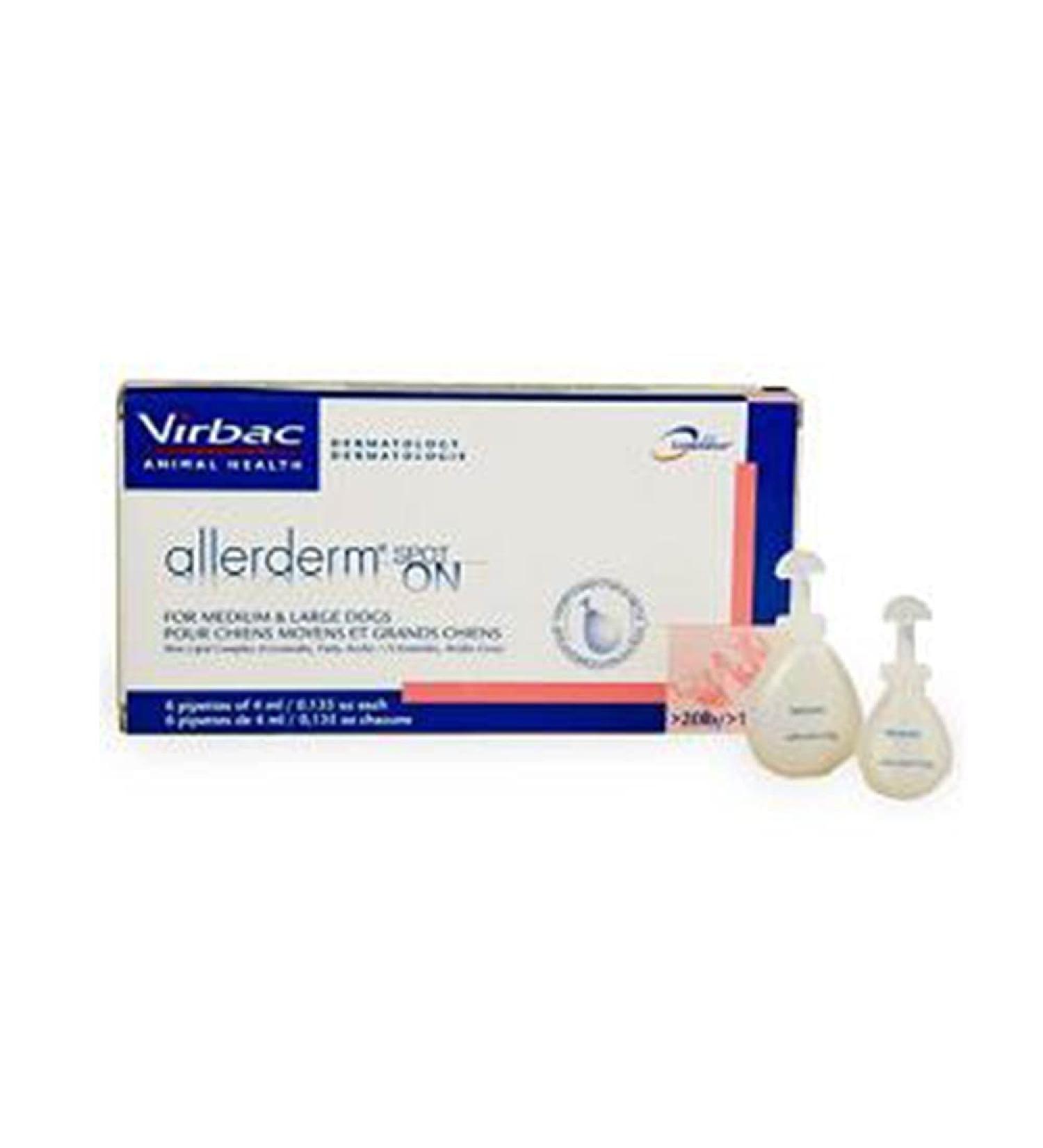 Virbac ALLERDERM Spot ON Sis 6X2 ML - 50 g