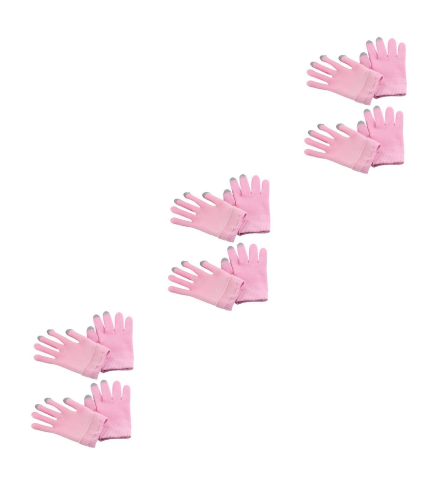 FRCOLOR 6 Pairs Moisturizing Gloves Sleeping Glove for Dry Hands Hand Spa Gel Gloves Moisturizing Sleeping Gloves Gels Gloves Touch Screen Gloves Spa Gloves Miss Cosmetic Polyester Dryness - Buy Online on GoSupps.com