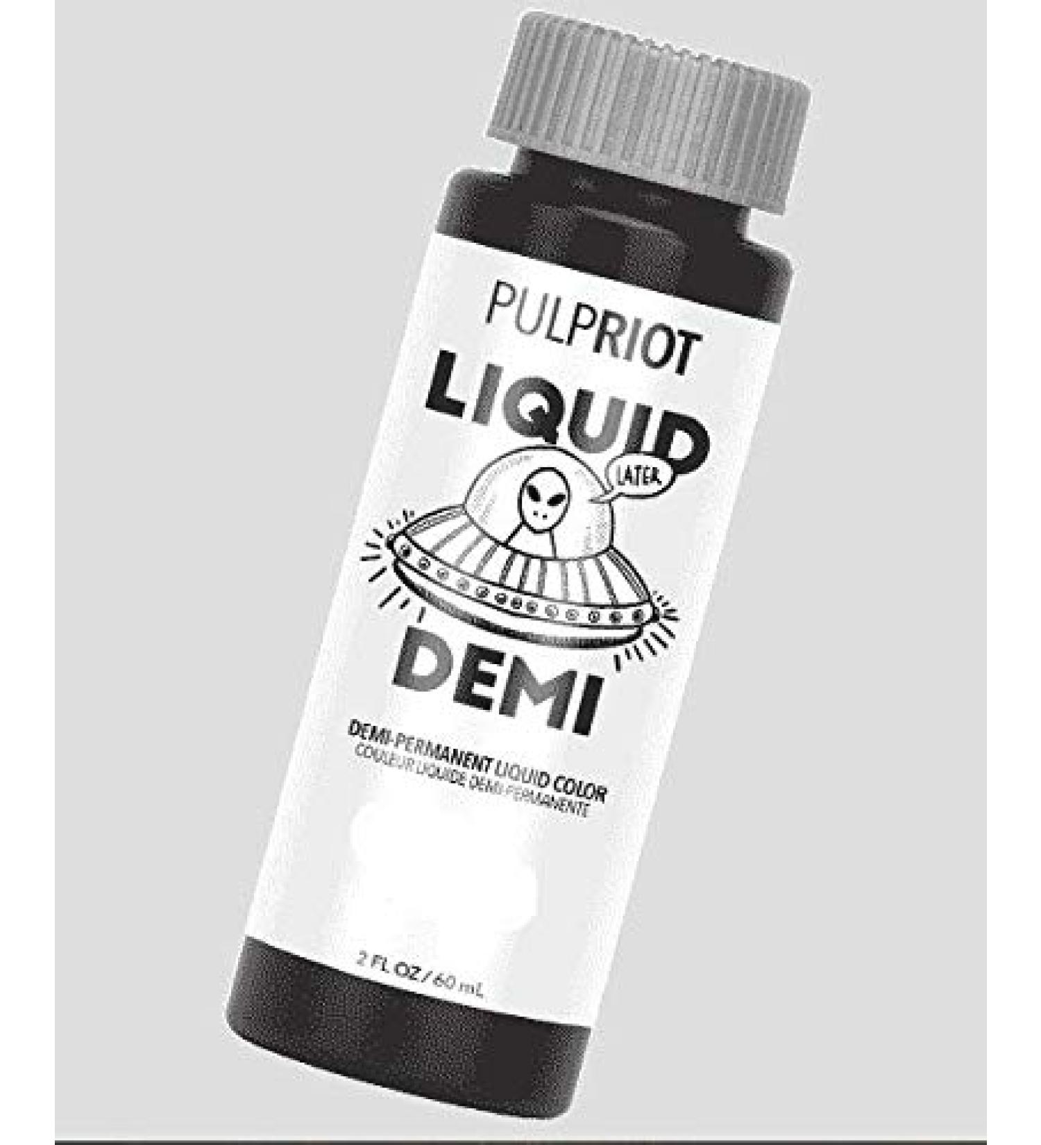 Pulp Riot Demi-permanent liquid colour (copper 7-4).