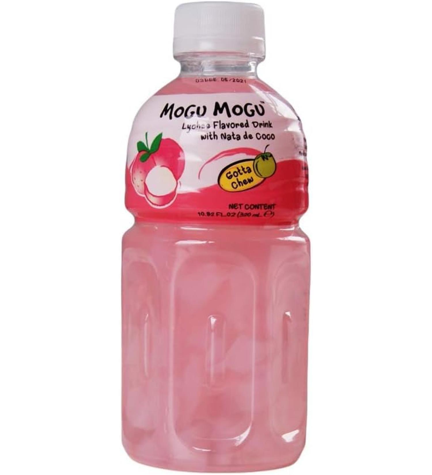 Mogu Mogu Lychee Drink 24 x 320ml - By Shop 4 Less