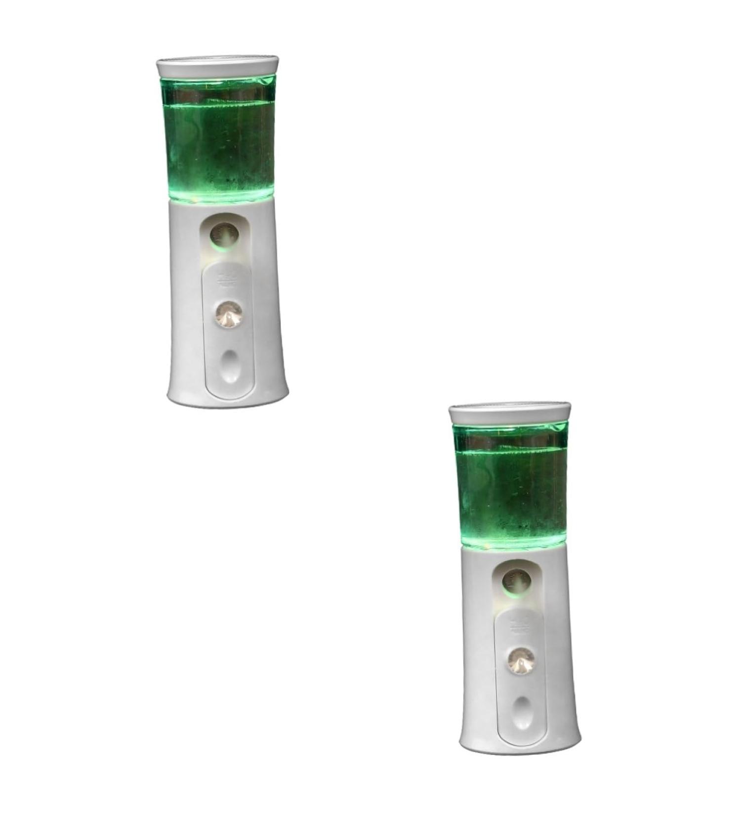 Baluue 2 Sets Hydrating Instrument Portable Hand Held Sprayer Portable Steamer Handheld Abs White - Buy Online on GoSupps.com