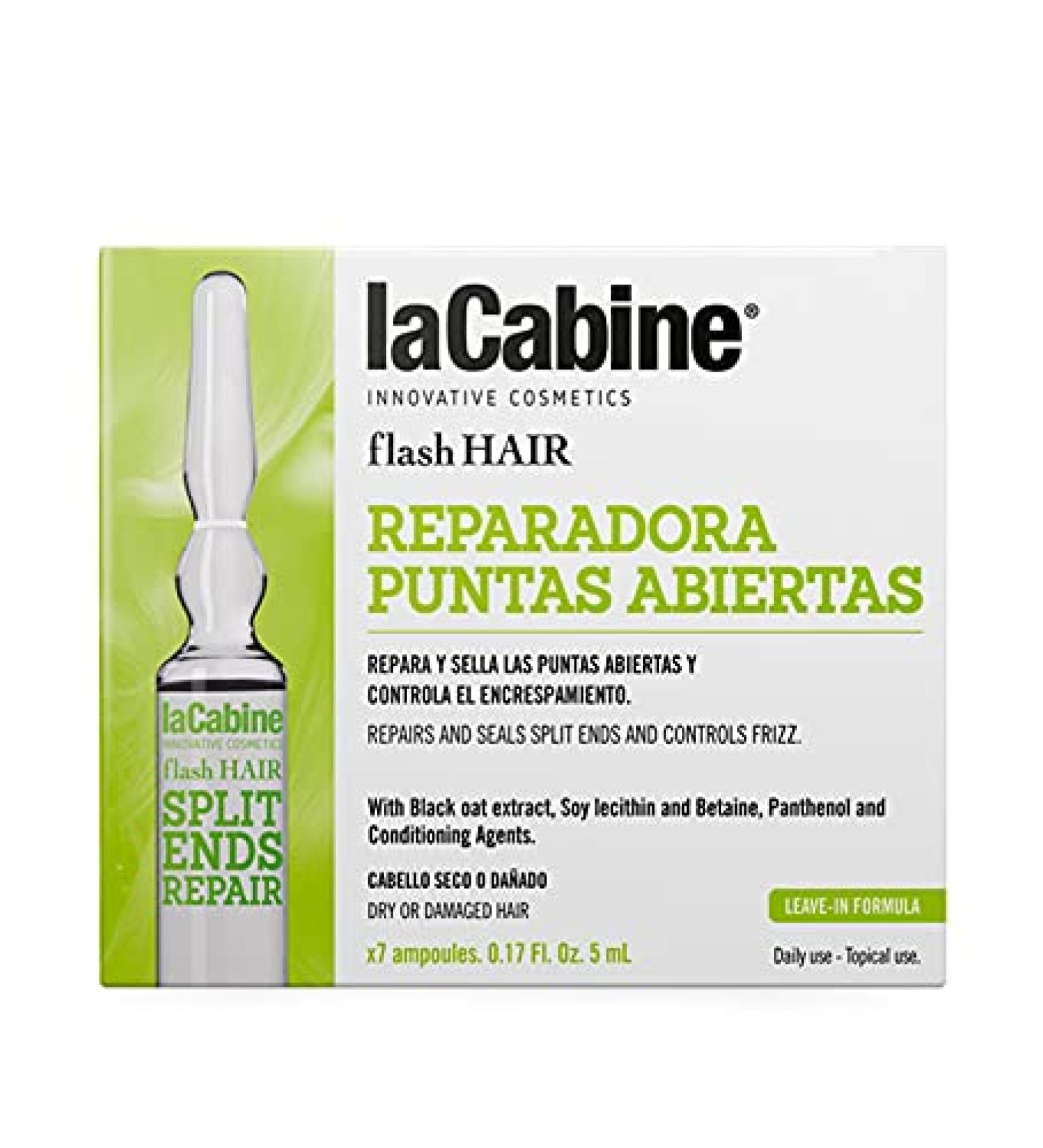 La Cabine Flash Hair Punt Open 7 Ampoules of 5 ml