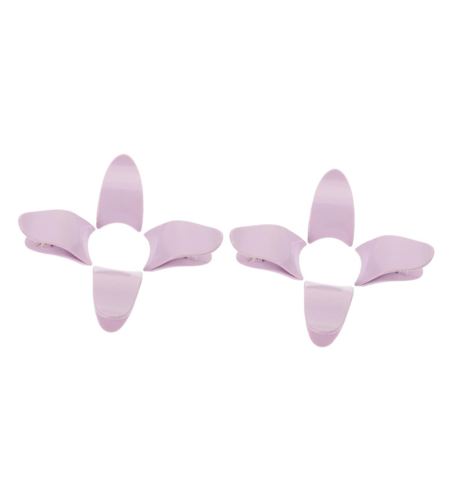 FRCOLOR 8 Pcs False Eyelash Applicator Set - Portable Lash Assist Clips for Eyelash Extensions & Makeup | Purple - Buy Online on GoSupps.com