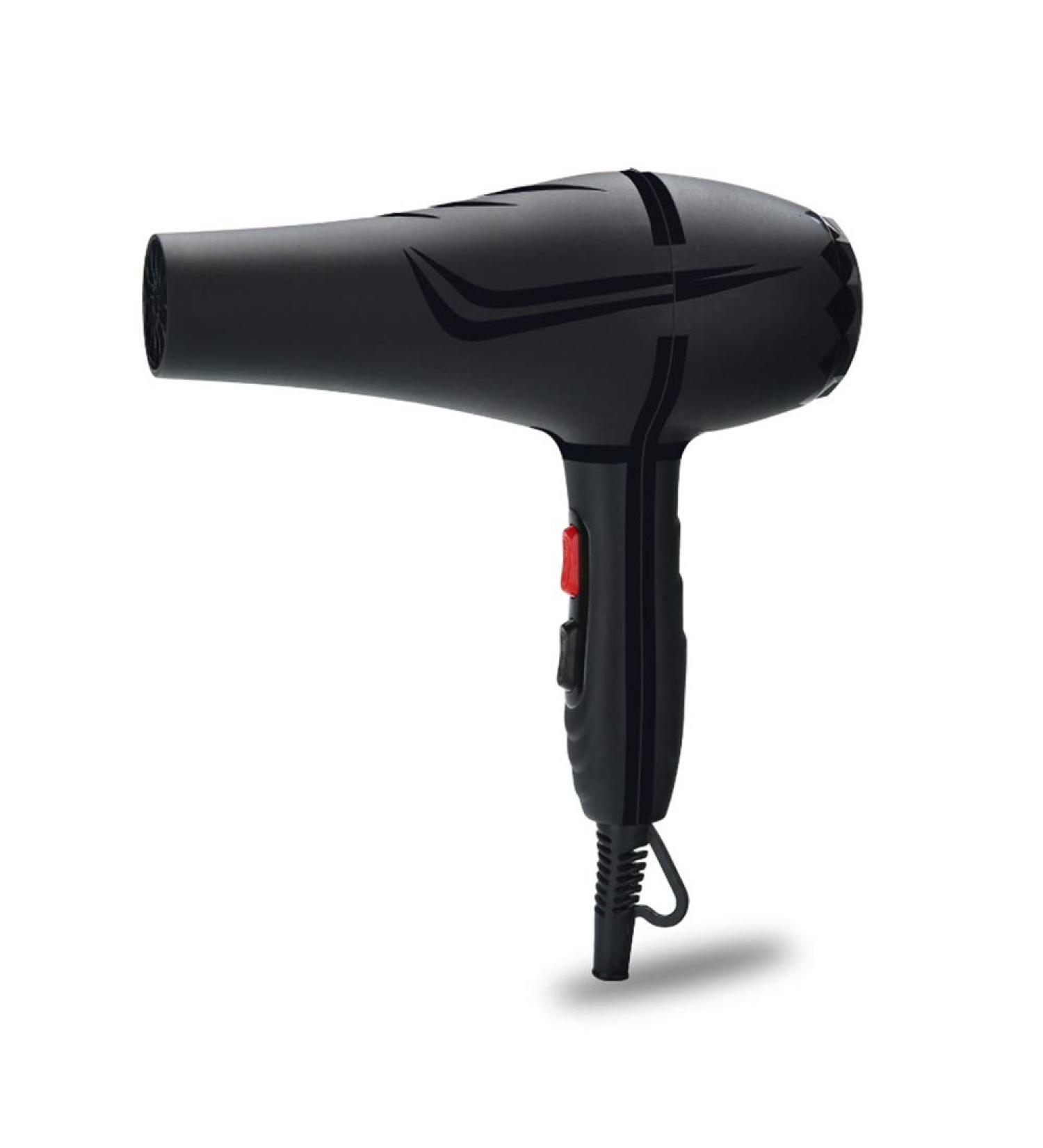 High Power Hair Dryer Professional Ionic Hair Dryer 2000W Salon Lightweight Hairdryer Three Heat and Two Speeds Hot and Cold Wind Constant Temperature Hair care1.8 Metre Power for Home & Salon Black - Buy Online on GoSupps.com