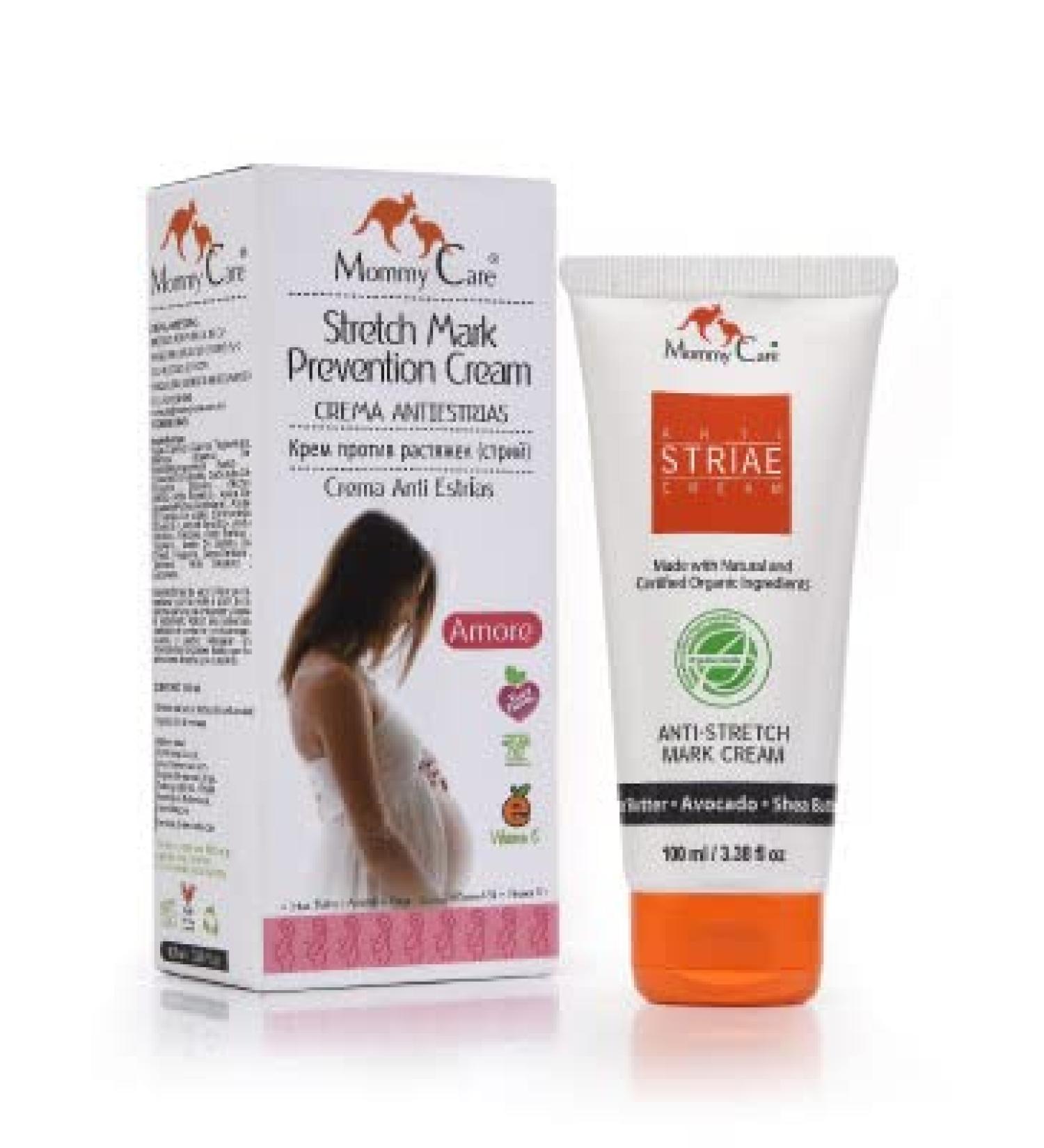 Natural Stretch Mark Remover for Pregnancy | Organic Anti-Stretch Marks Lotion with Shea Butter & Laminaria Seaweed | 3.38 oz - Buy Online on GoSupps.com