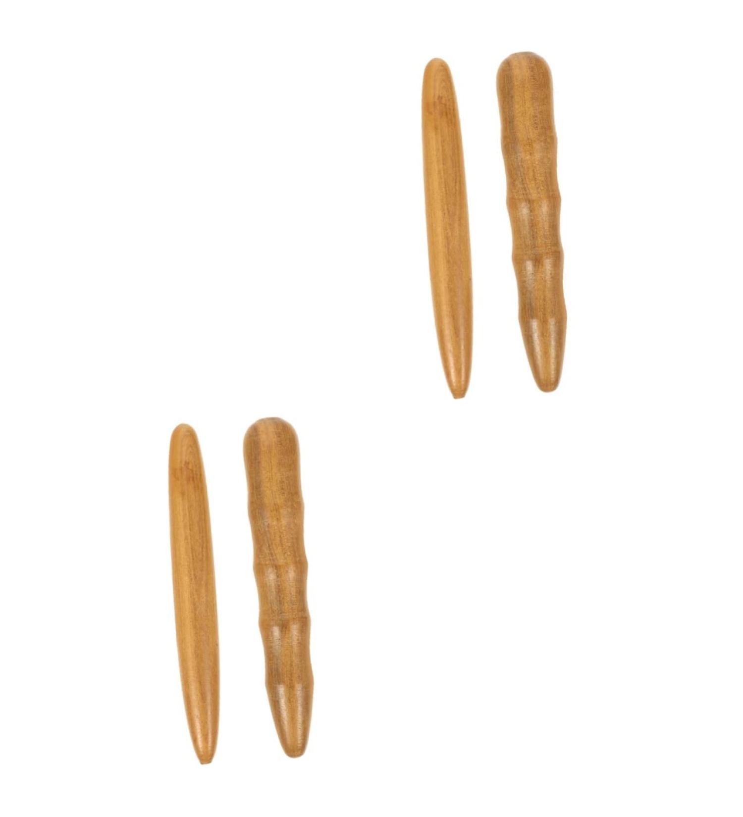 Buy Gleavi 4-Piece Acupressure Rod Set - Foot & Scalp Massager Tools | Reflex Zone & Gua Sha Massage Bars | International Shipping Available - Buy Online on GoSupps.com