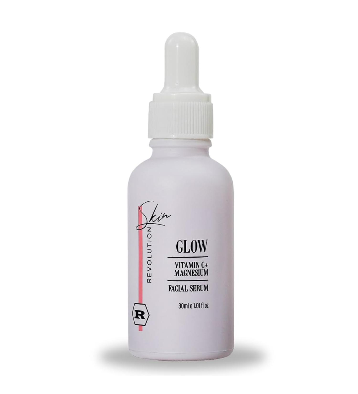 Advanced Anti Aging Vitamin C Serum - GLOW with Peptides Amino Acids & Antioxidants for Youthful Skin - 1oz | International Shipping - Buy Online on GoSupps.com