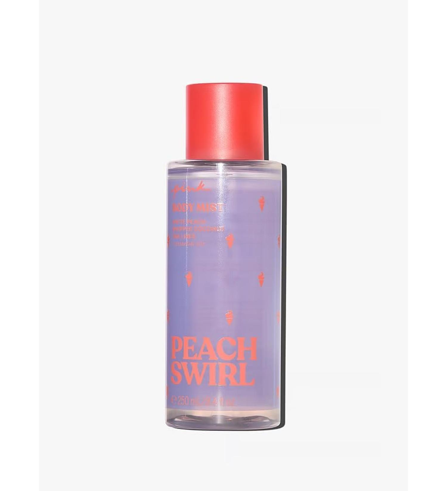Generic Peach Body Fragrance Mist (8.4oz) Long lasting with notes white peach whipped coconut - Buy Online on GoSupps.com