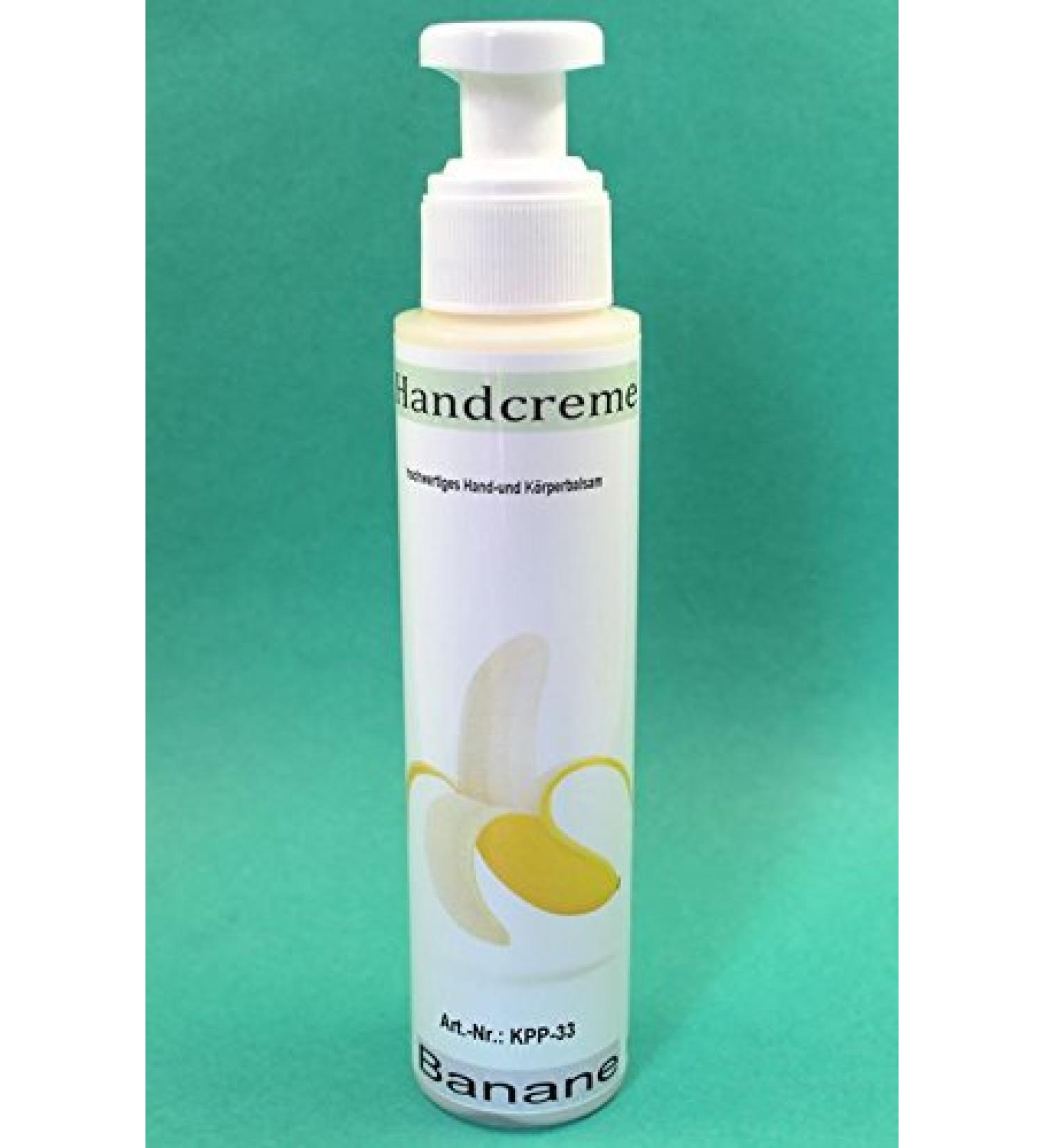 1 x 100 ml of hand care cream banana