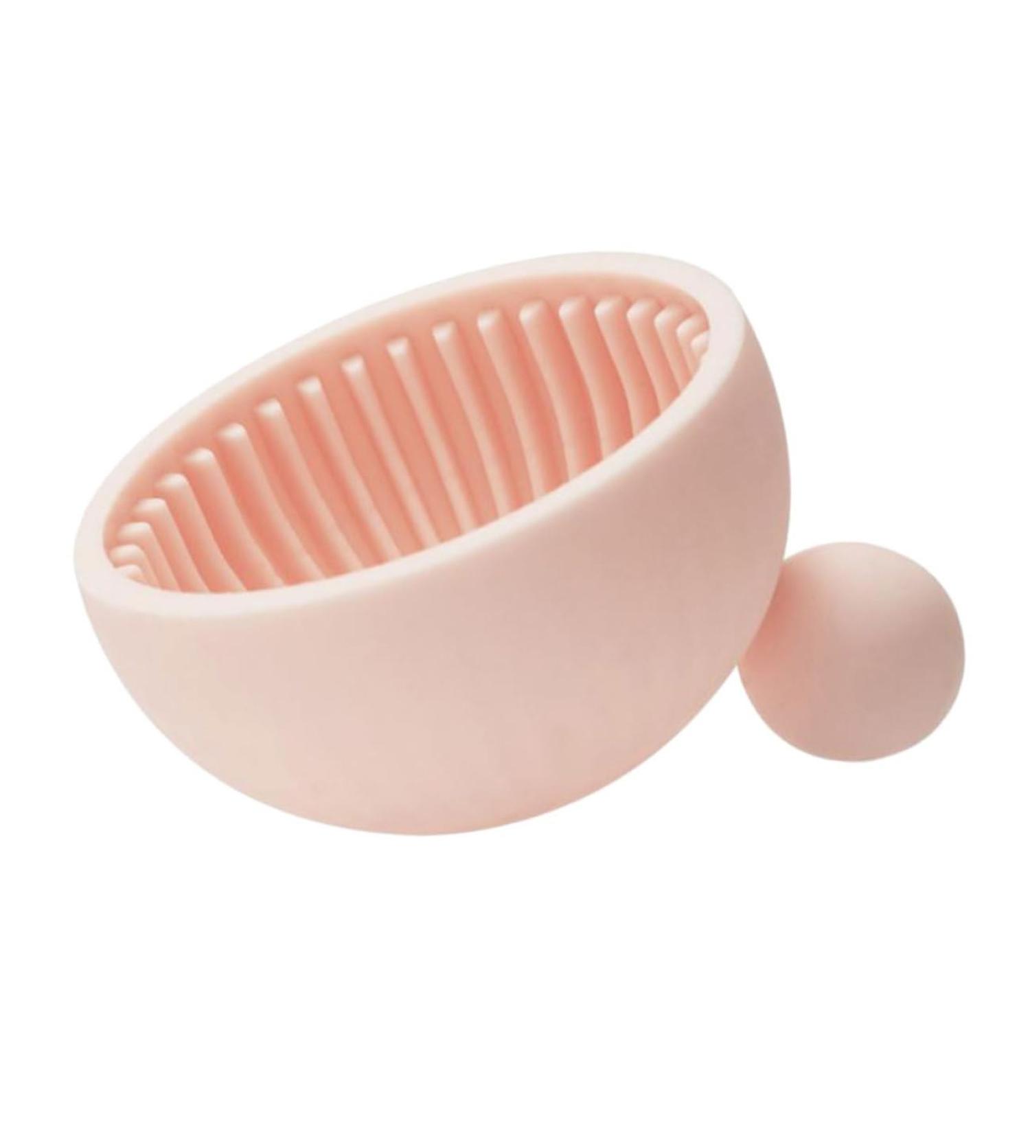 minkissy 1pc Silicone Scrub Pad Makeup Tools Braces Cleaner Hair Brush Cleaner Tool Makeup Brush Cleaning Mat Silicone Makeup Brush Mat Makeup Bowl Cleaner Silica Gel Pink Cleaner 7x6.5cm Pink - Buy Online on GoSupps.com