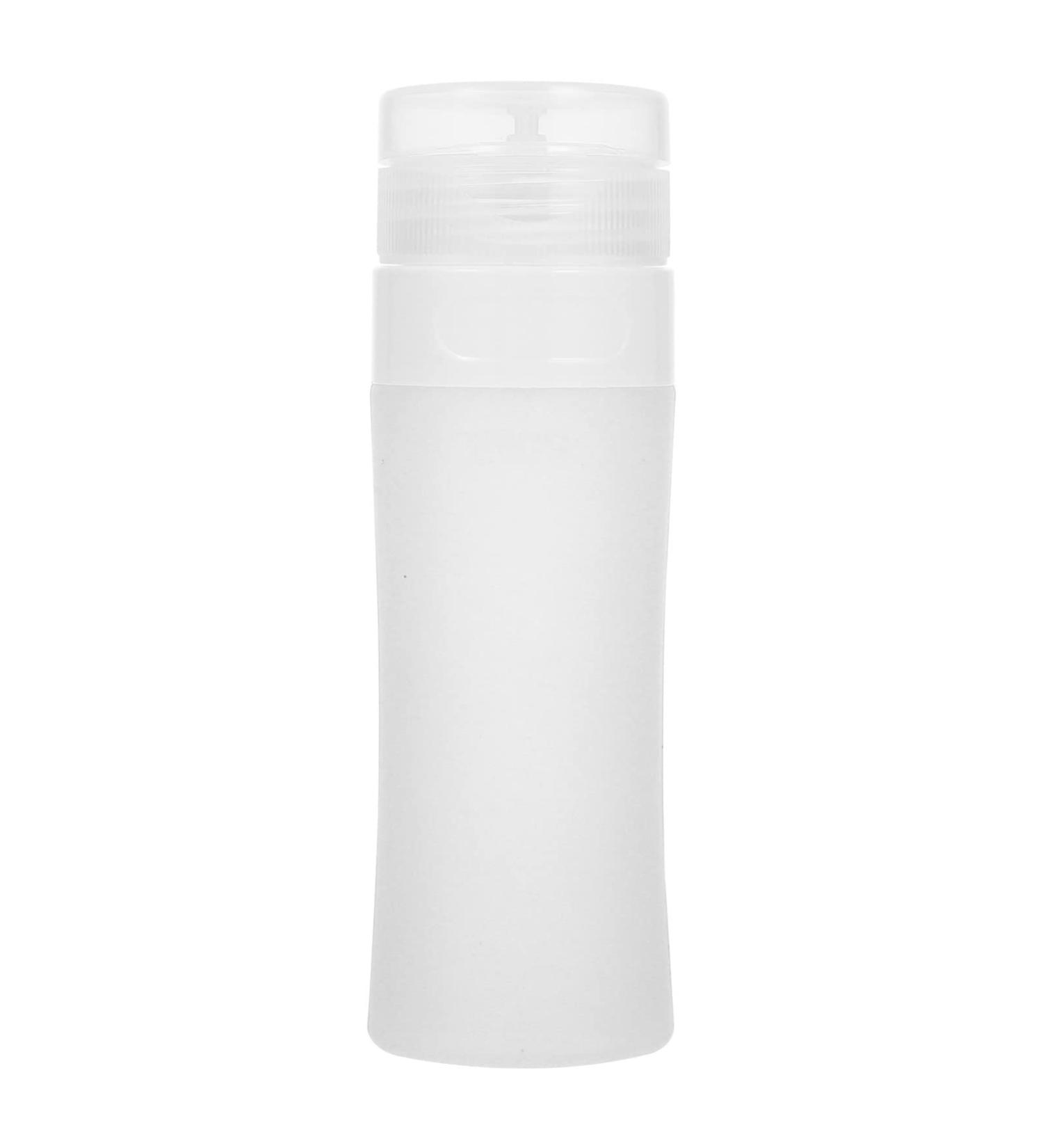 HEMOTON Travel Bottle 60ml Travel Size Container Refillable Squeezable Travel Accessories for Toiletries Green Transparent 11.4X3.6CM - Buy Online on GoSupps.com