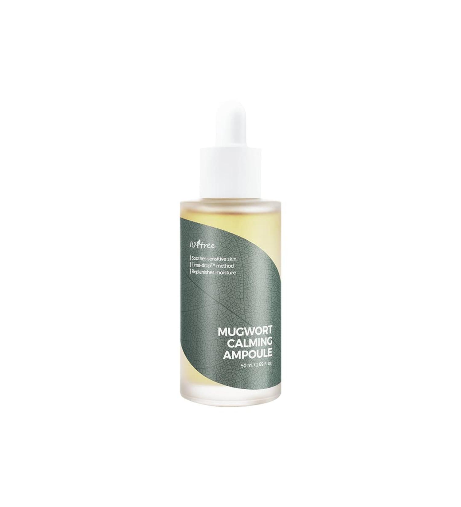 ISNTREE Spot Saver Mugwort Ampoule 1.69 fl.oz. | Skin Soothing Serum for Dry, Sensitive, Acne, and Aging Skin - Buy Online on GoSupps.com