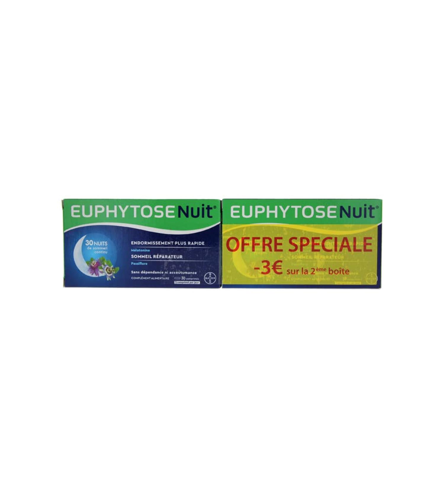Bayer Euphytosis Night Pack of 2 x 30 Tablets