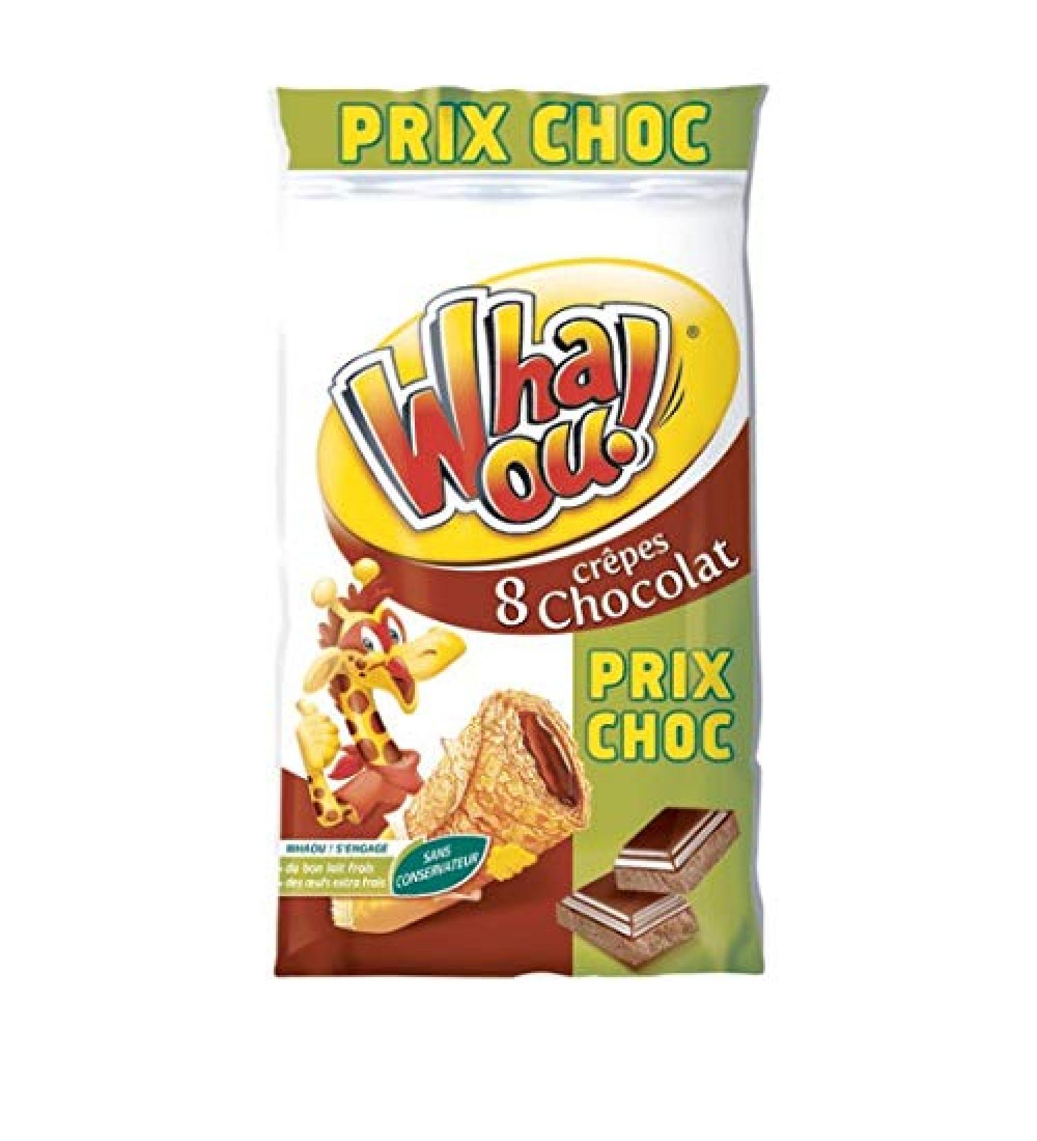 Wow! Chocolate Crepes - 8 Crepes, 256g