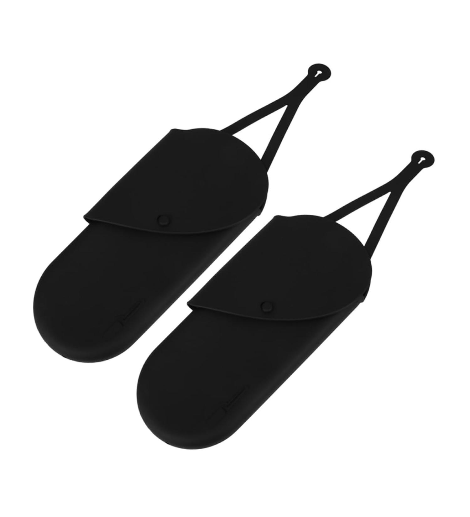 TOVINANNA 2pcs Black Portable Curling Iron Bag Reusable Curling Iron Bag - Buy Online on GoSupps.com