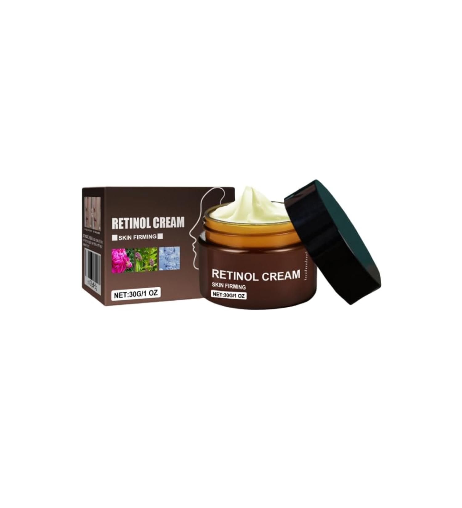 Anti-Aging Retinol Face Cream for Brightening Moisturizing Skin - Hydrating Facial Moisturizers Firm Tighten Rejuvenate (1pc) 1 Fl Oz (Pack of 3)