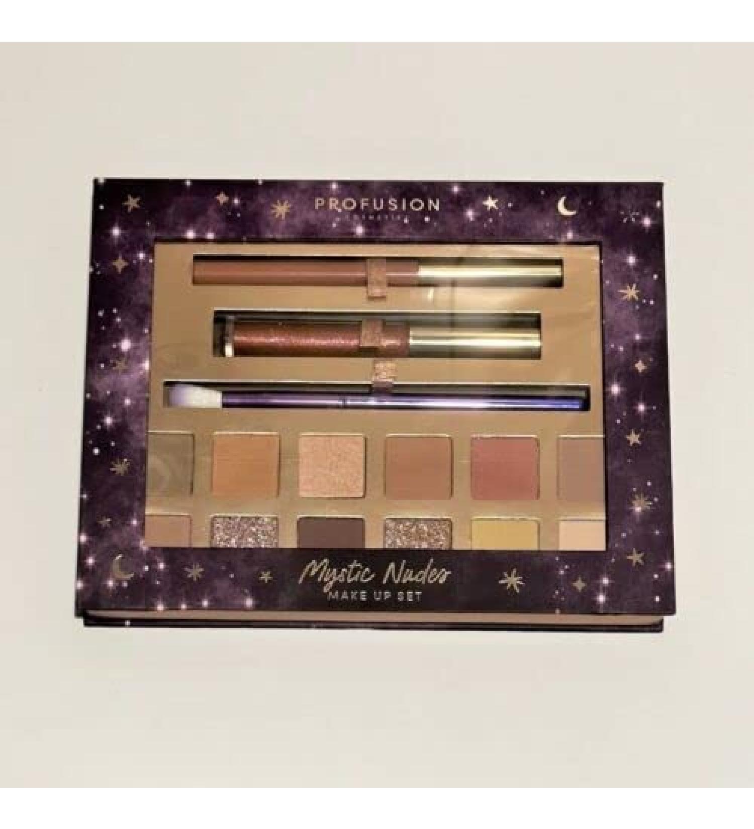 Buy Profusion Cosmetics Written in the Stars Mystic Nudes 15-PC Eyeshadow Kit | International Shipping Available - Buy Online on GoSupps.com