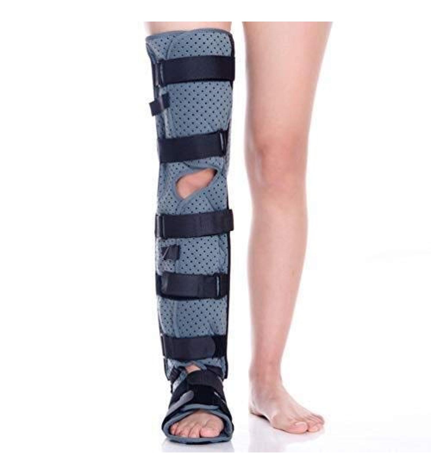 Adjustable Knee Brace & Immobilizer | Lightweight Orthopedic Guard for Post-Surgery Recovery - Buy Online on GoSupps.com