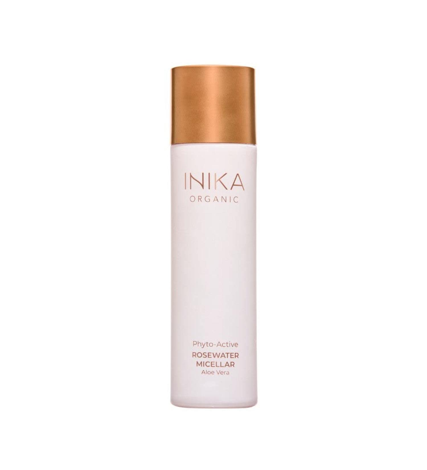 Inika Organic Phyto-Active Rosewater Micellar | Hydrate & Remove Makeup | Natural Vegan Cruelty-Free - Buy Online on GoSupps.com