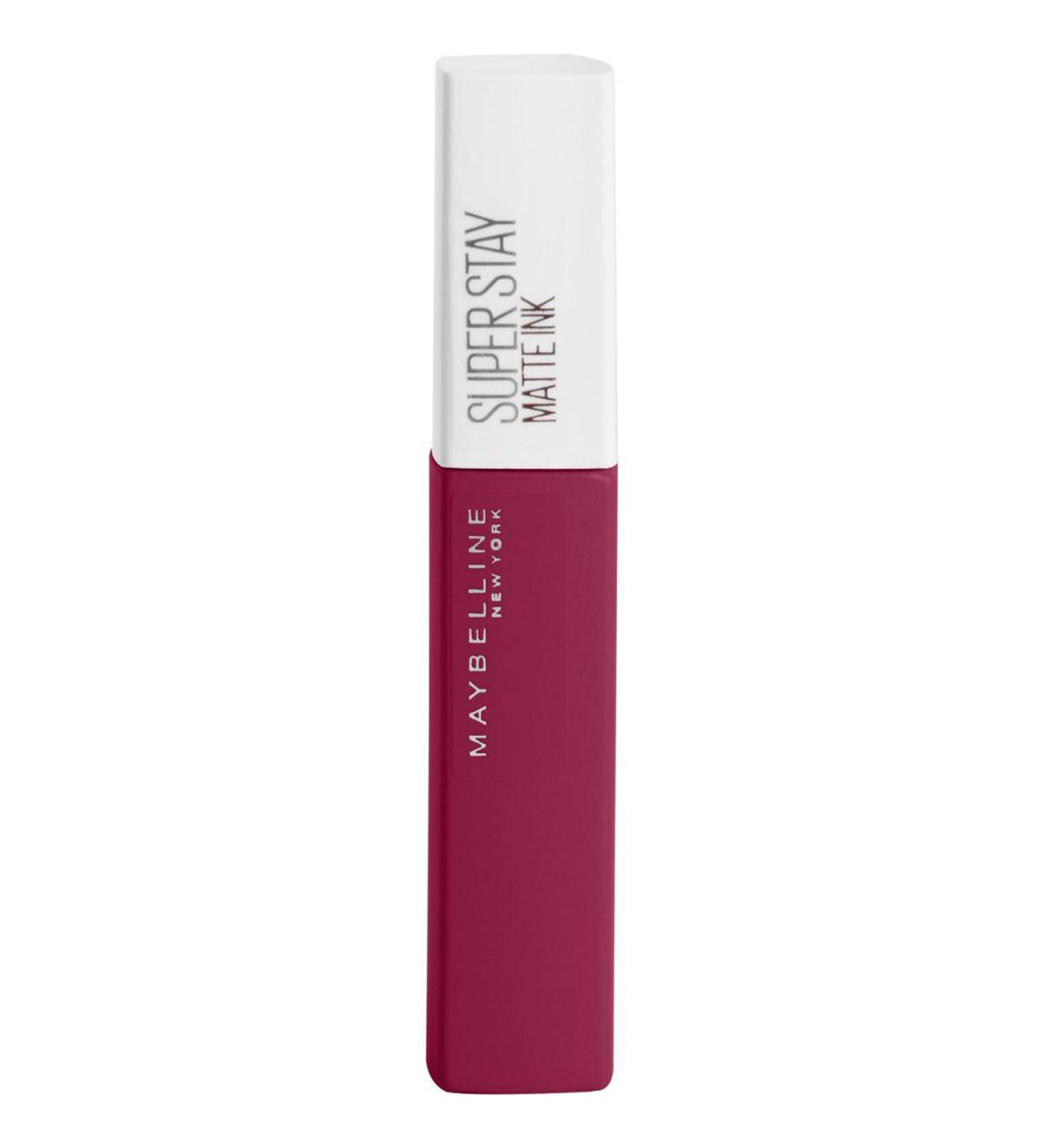 Maybelline New York Super Stay Matte Ink Pink Liquid Matte and Long Lasting Lipstick No.145 Front Runner 5ml No. 145 Front Runner 5 ml (Pack of 1)