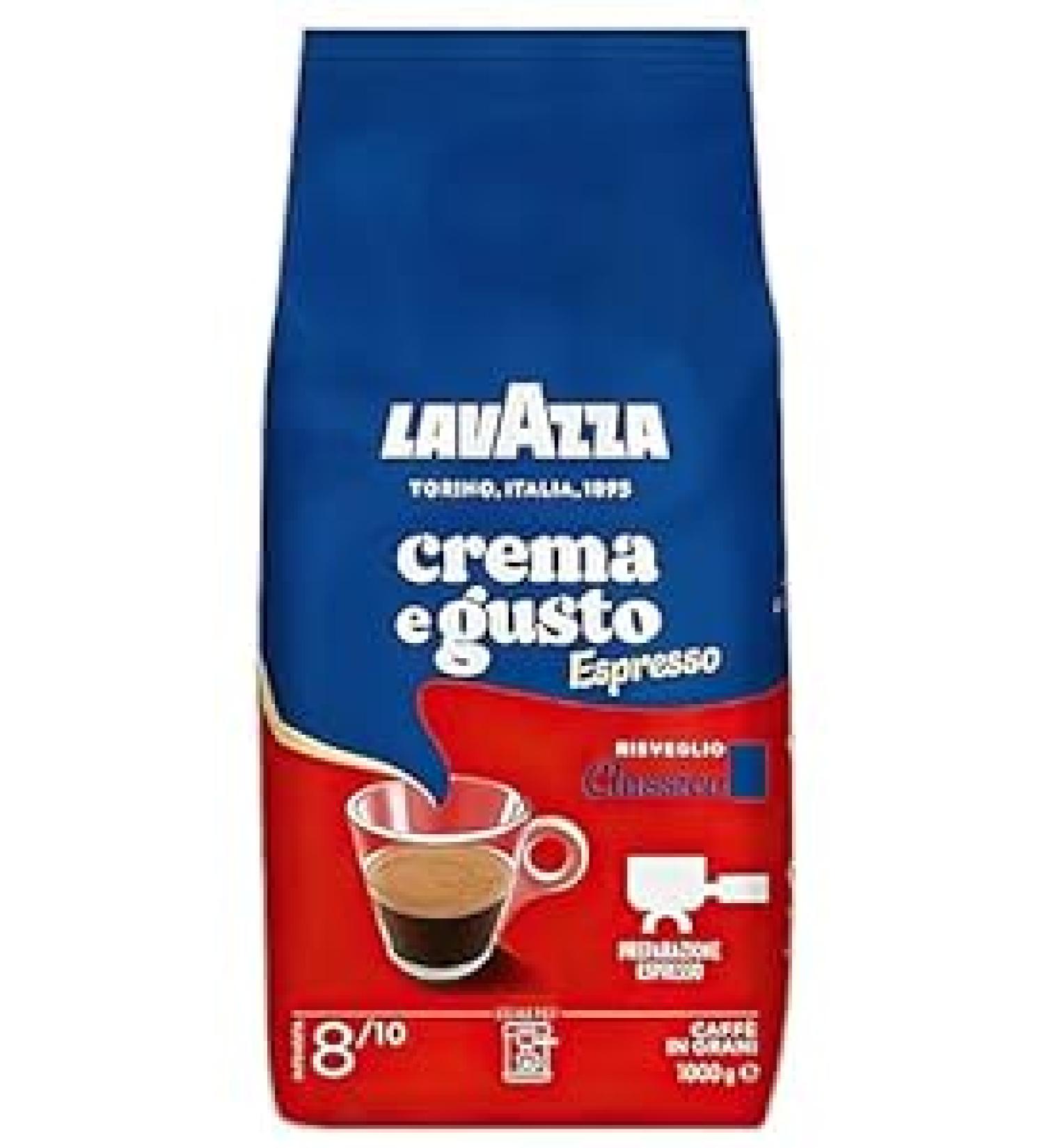 Buy Lavazza Espresso Crema e Gusto Beans - 1kg Pack | Premium Coffee for International Shipping - Buy Online on GoSupps.com