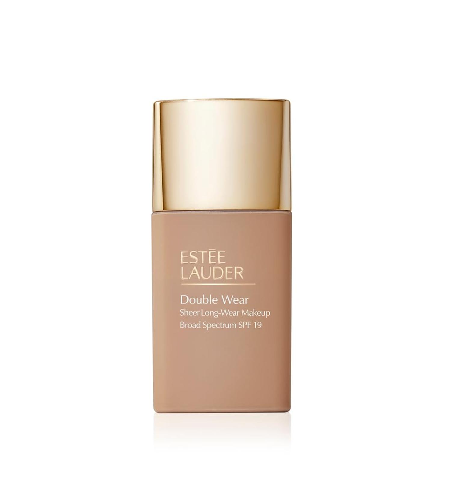 Estee Lauder Double Wear Sheer Long-Wear Makeup in Pebble 3C2 - Long-lasting, Lightweight Coverage - Buy Online on GoSupps.com