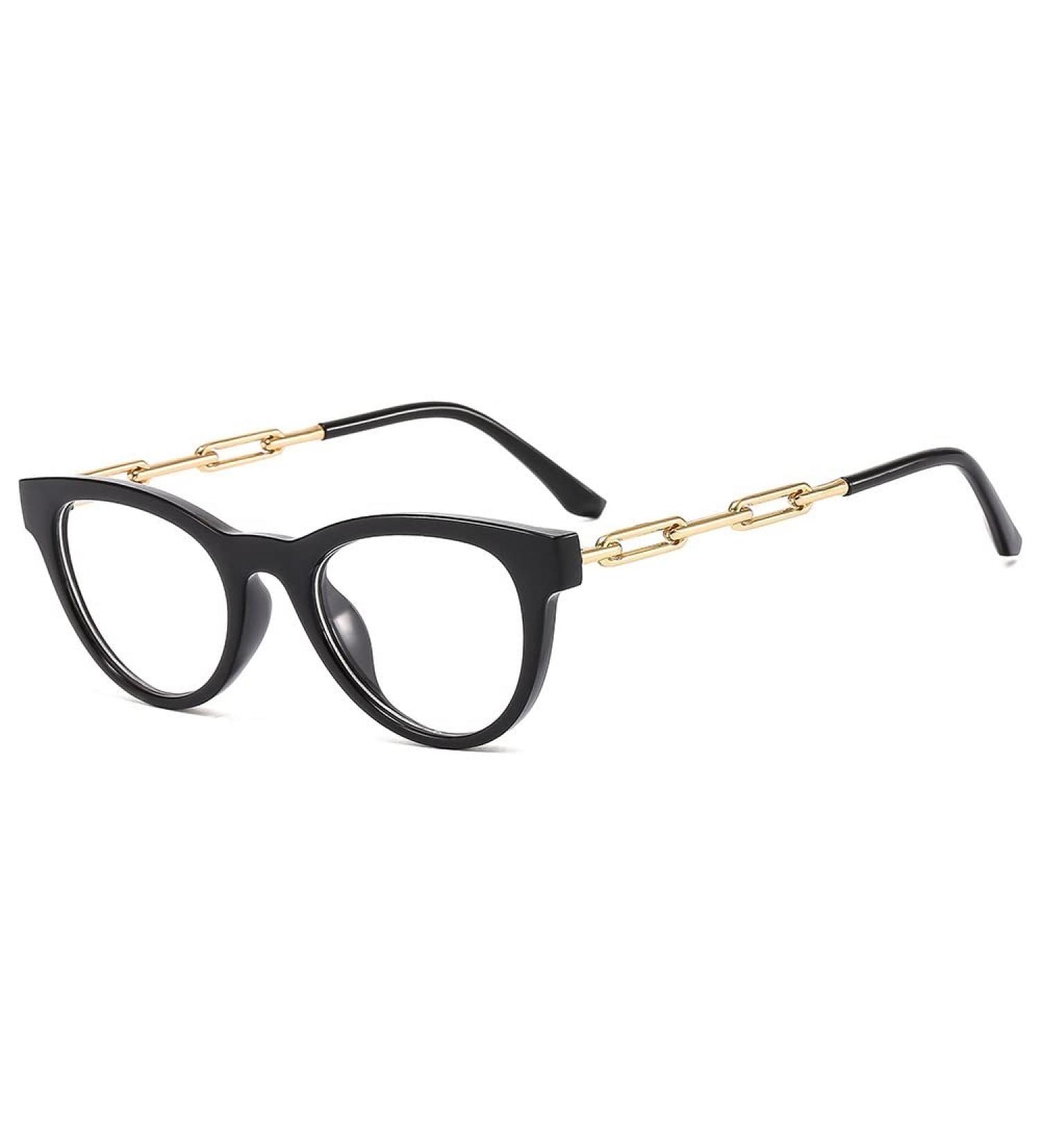 PARWANA Vintage Reading Glasses - Blue Light Blocking Eyeglasses for Computer Use +100 Black | Anti Eyestrain & Stylish - Buy Online on GoSupps.com