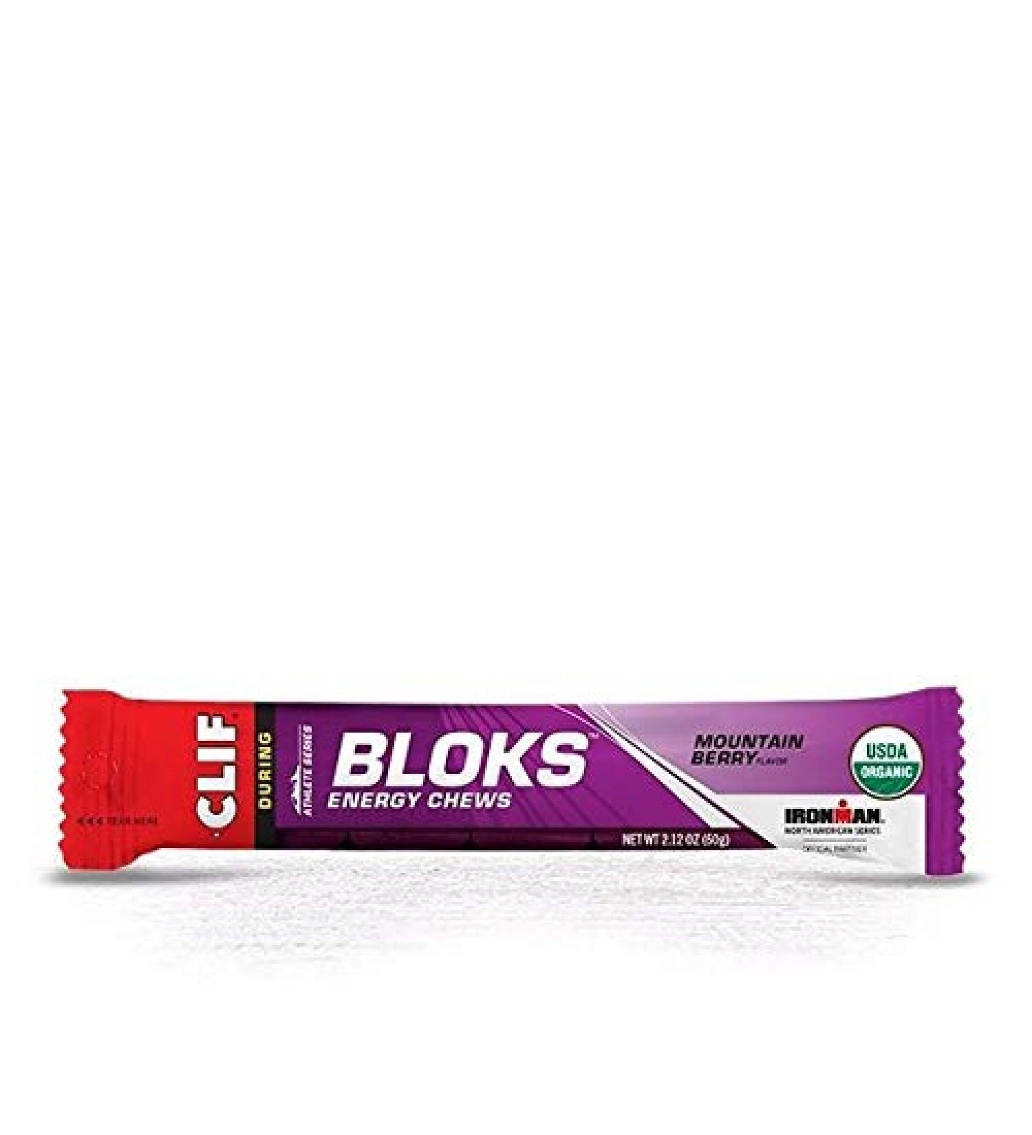 CLIF Bar Healthy Food Brands Clif Bar A Clif Bar Shot Blocks Mountain Berry 16 x 60 g (Germany)