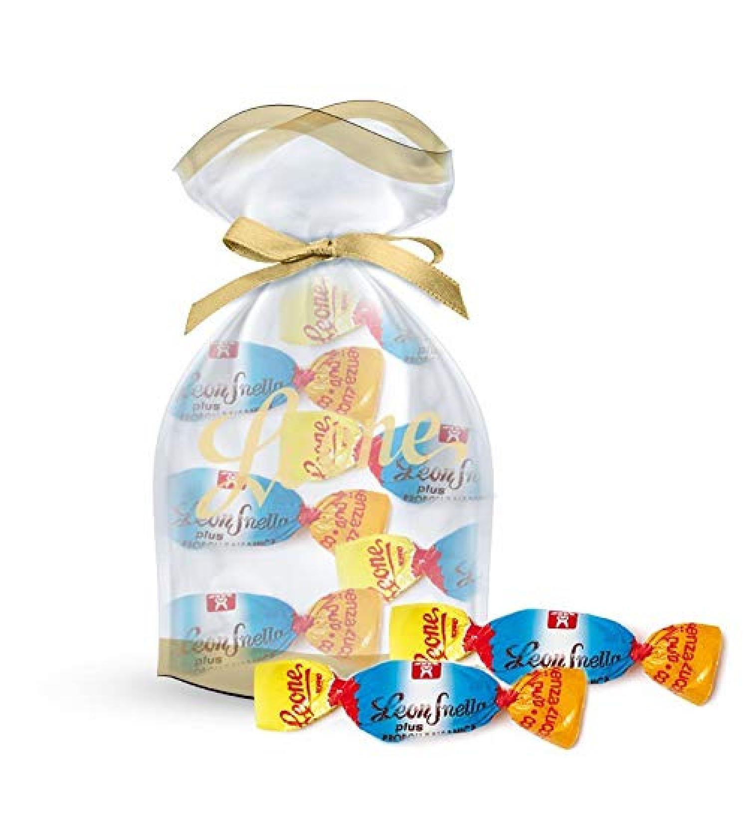 Pastiglie Leone Leonsnella Plus Propolis-Balsamic Candies-500 gr-Sugar-Free Candies