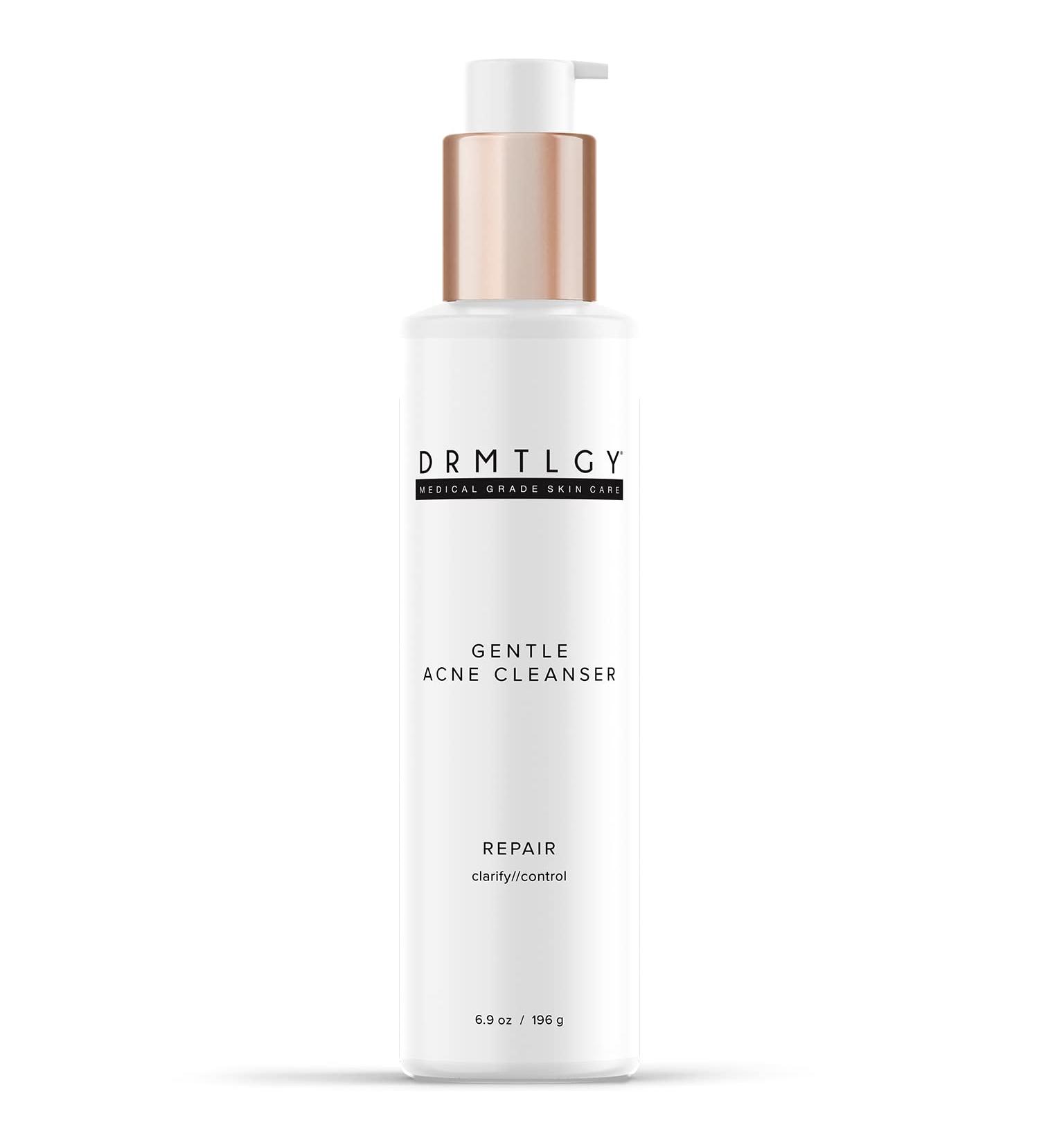 Gentle Acne Face Wash by DRMTLGY - Oil-Free Salicylic Acid Cleanser for Acne-Prone Skin - Buy Online on GoSupps.com