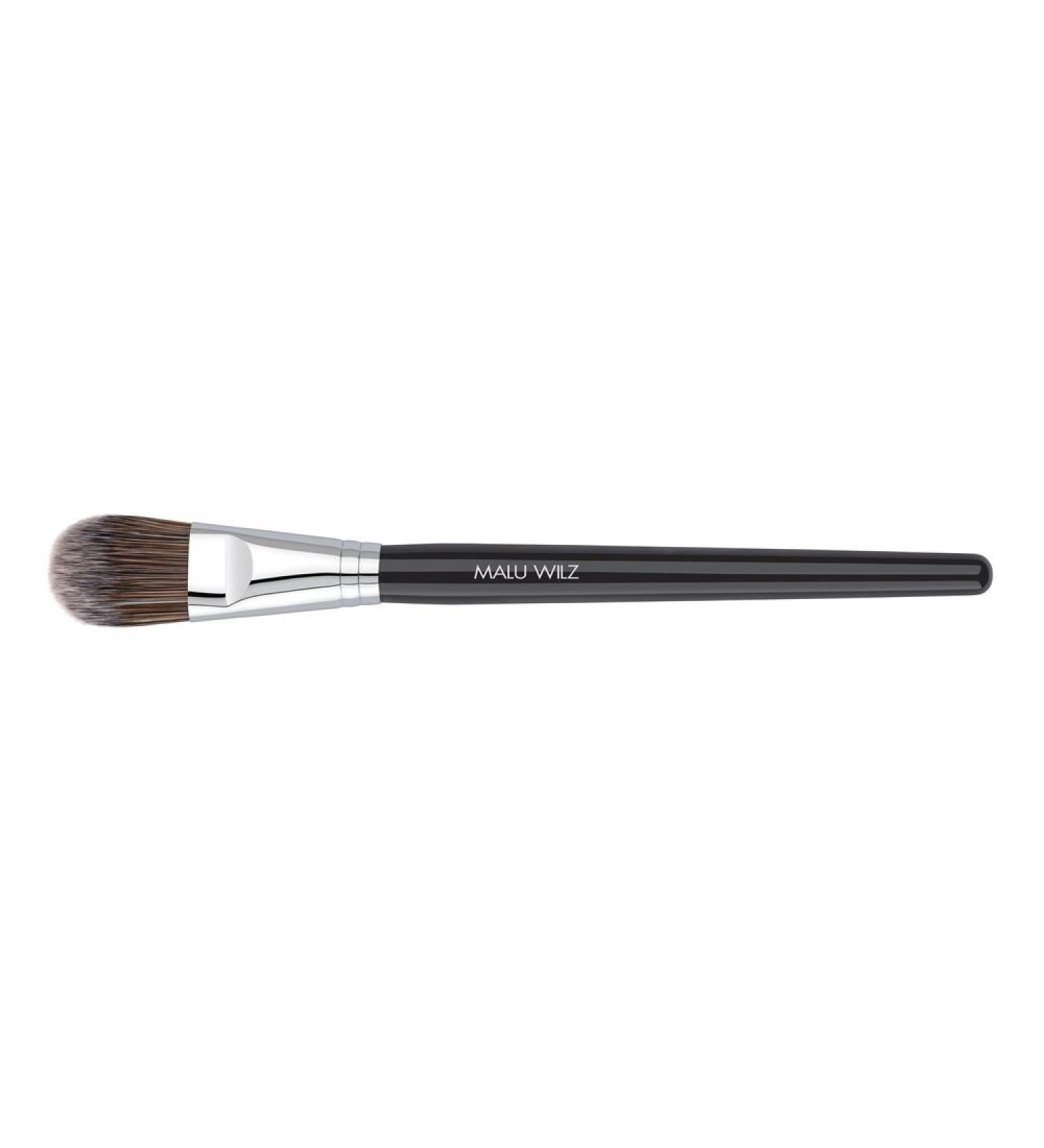 Malu Wilz Make Up Brush - Make Up Brush with fine tips apply liquid make -up precisely ideal as a foundation brush for the perfect look