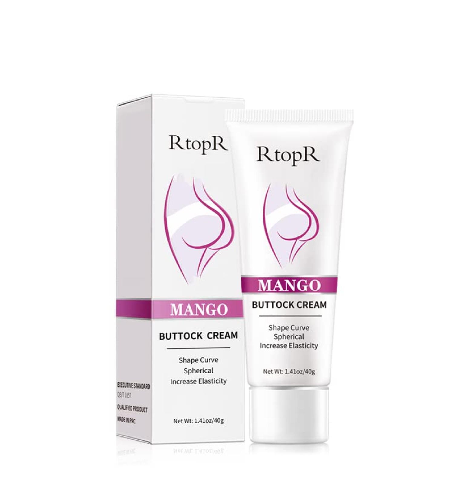 RtopR Buttock Cream - Mango Scented - 1.4 Oz. | Firming & Lifting Formula - Buy Online on GoSupps.com
