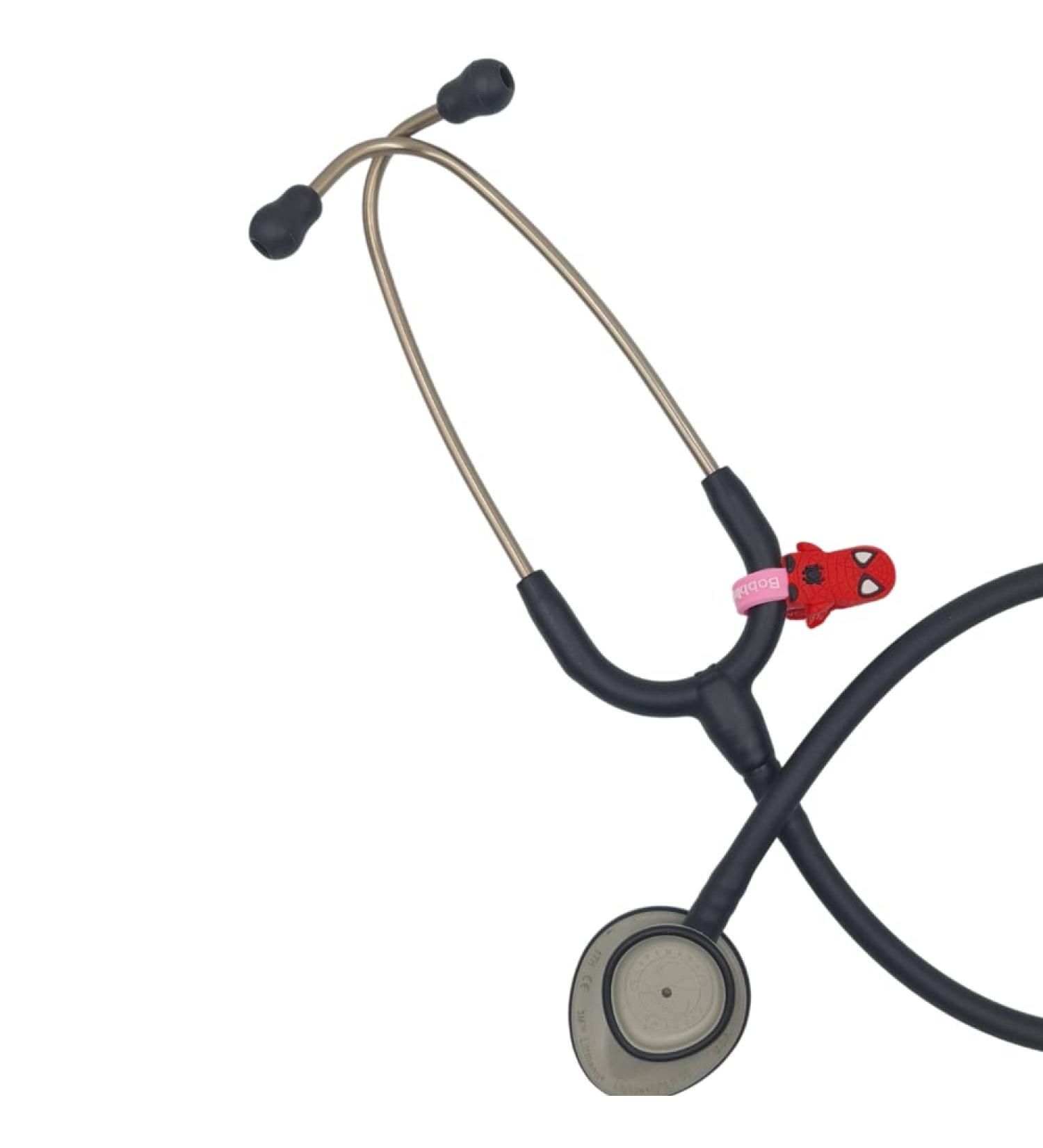 Stethoscope Charms Clip - Pink Spider Medical Gift | International Shipping Available - Buy Online on GoSupps.com