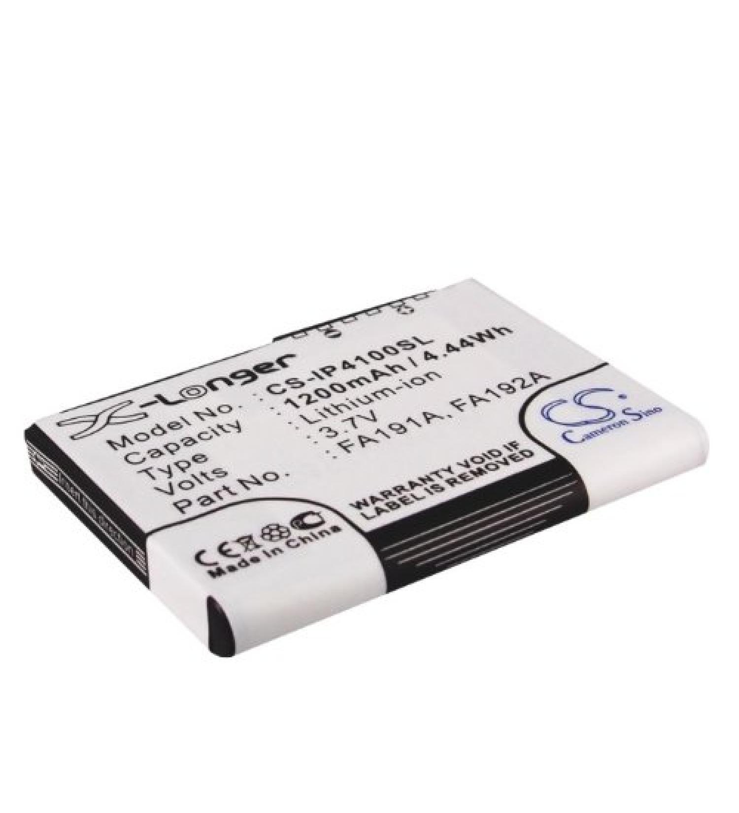 Buy 1200mAh Replacement Battery for iPAQ h4150 h4155 h4100 h4135 - 3.7V Compatible | Fast Worldwide Shipping - Buy Online on GoSupps.com