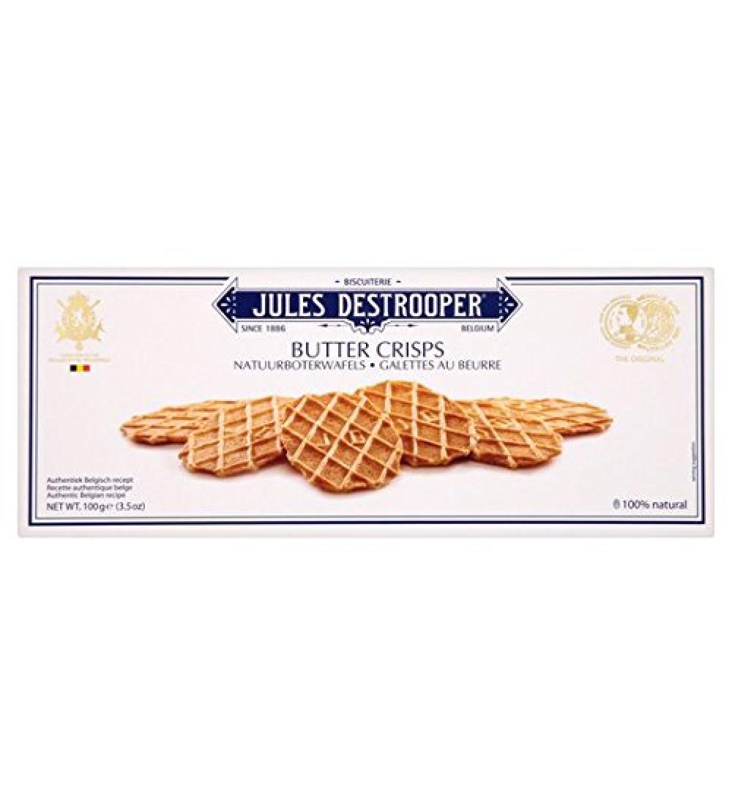 Jules Destrooper Butter Crisps 100g