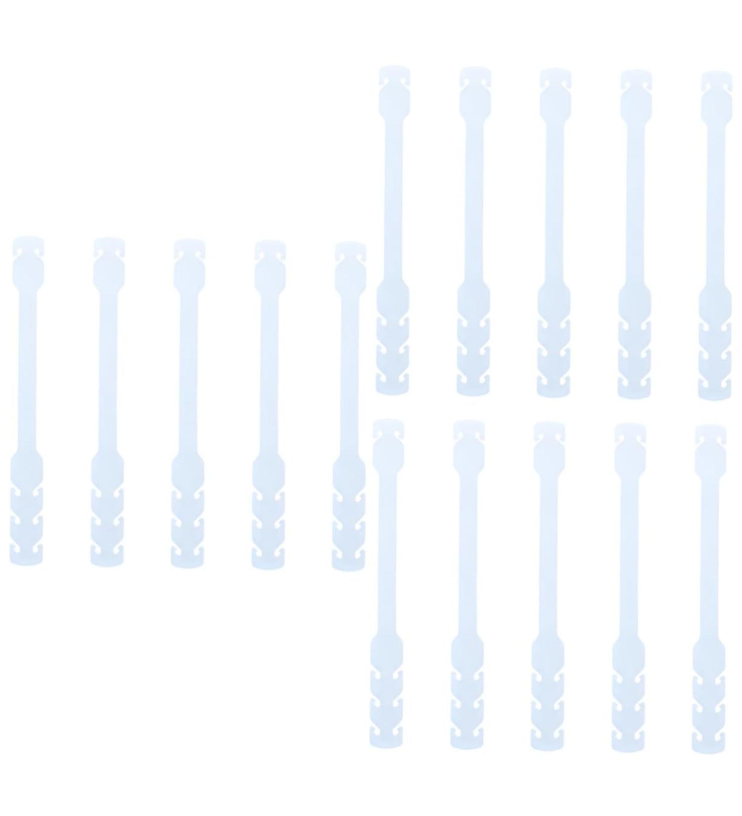 FOMIYES 15 Pack Adjustable Mask Bracket & Ear Protection - Comfortable Silicone Accessories for Face Masks & Ear Hangers - Buy Online on GoSupps.com