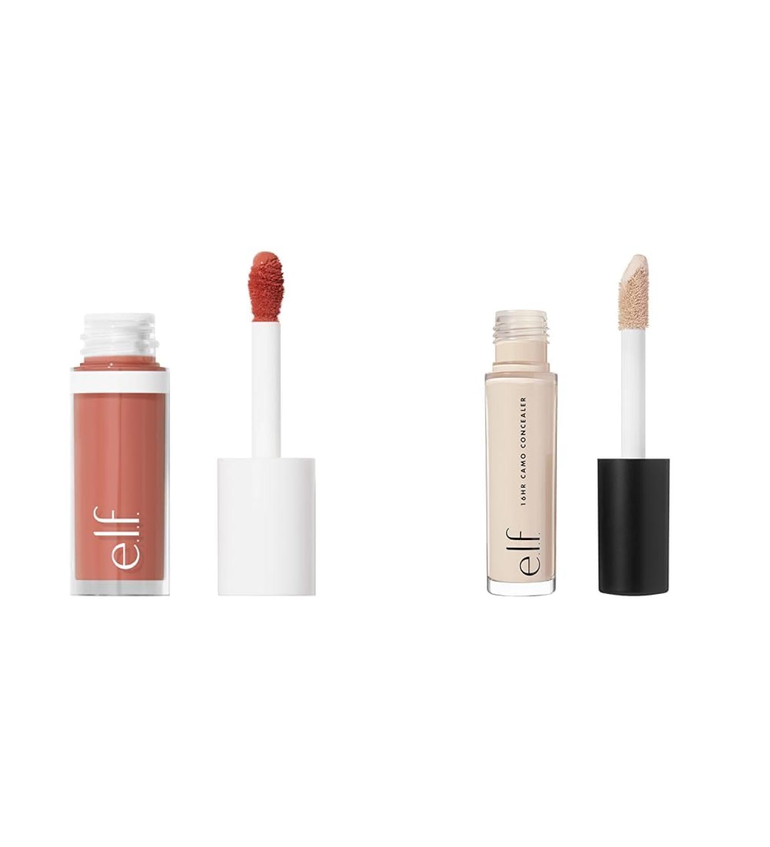 e.l.f. Camo Liquid Blush Long-lasting Liquid Blush For High-pigment Colour & 16HR Camo Concealer Full Coverage & Highly Pigmented Matte Finish Light Ivory 0.203 Fl Oz (6mL) - Buy Online on GoSupps.com