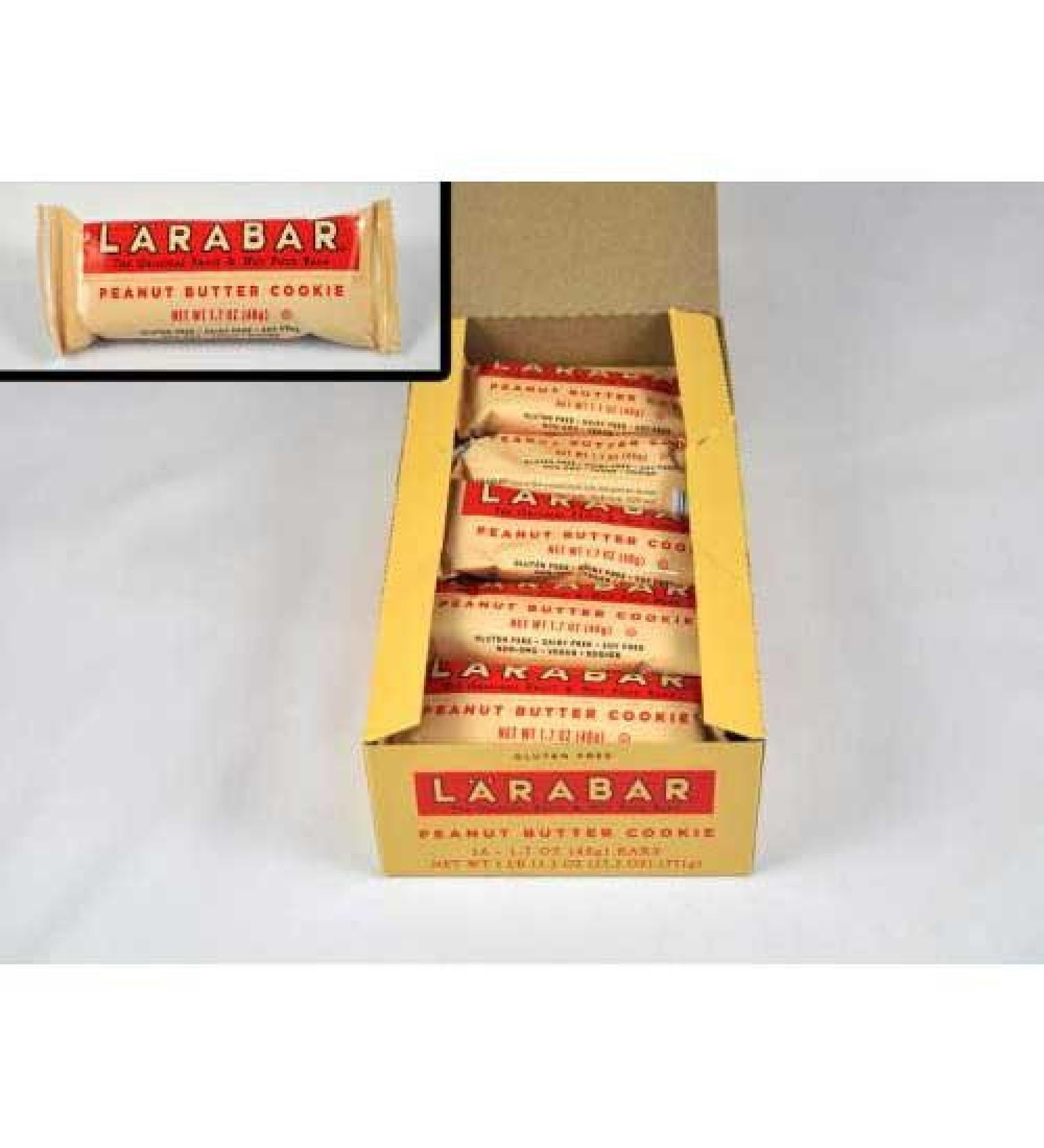 Larabar Peanut Butter Cookie Snack Bar 27.2 Ounce - 4 per case.
