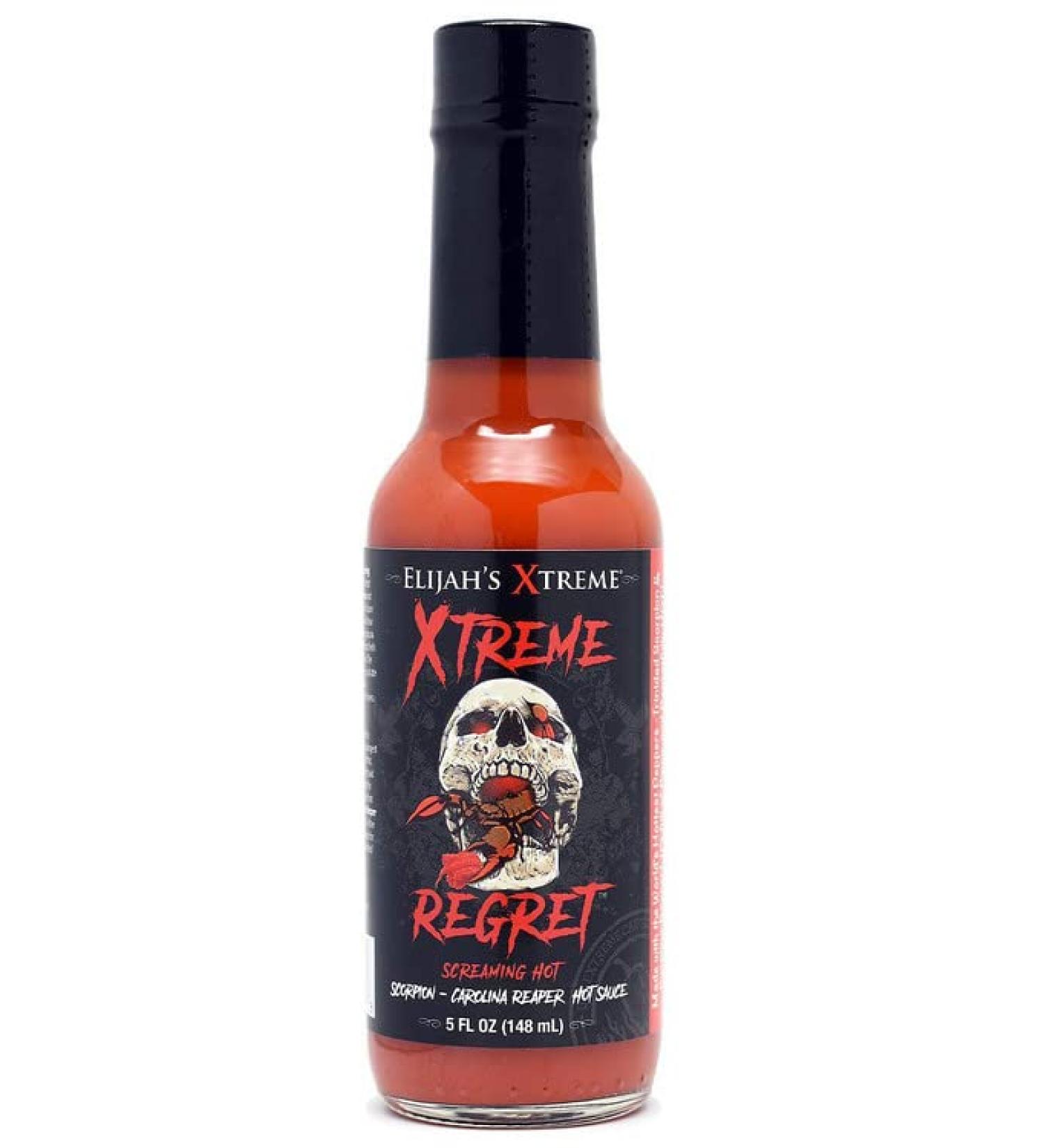 Elijah's Xtreme Regret Scorpion Reaper Sauce