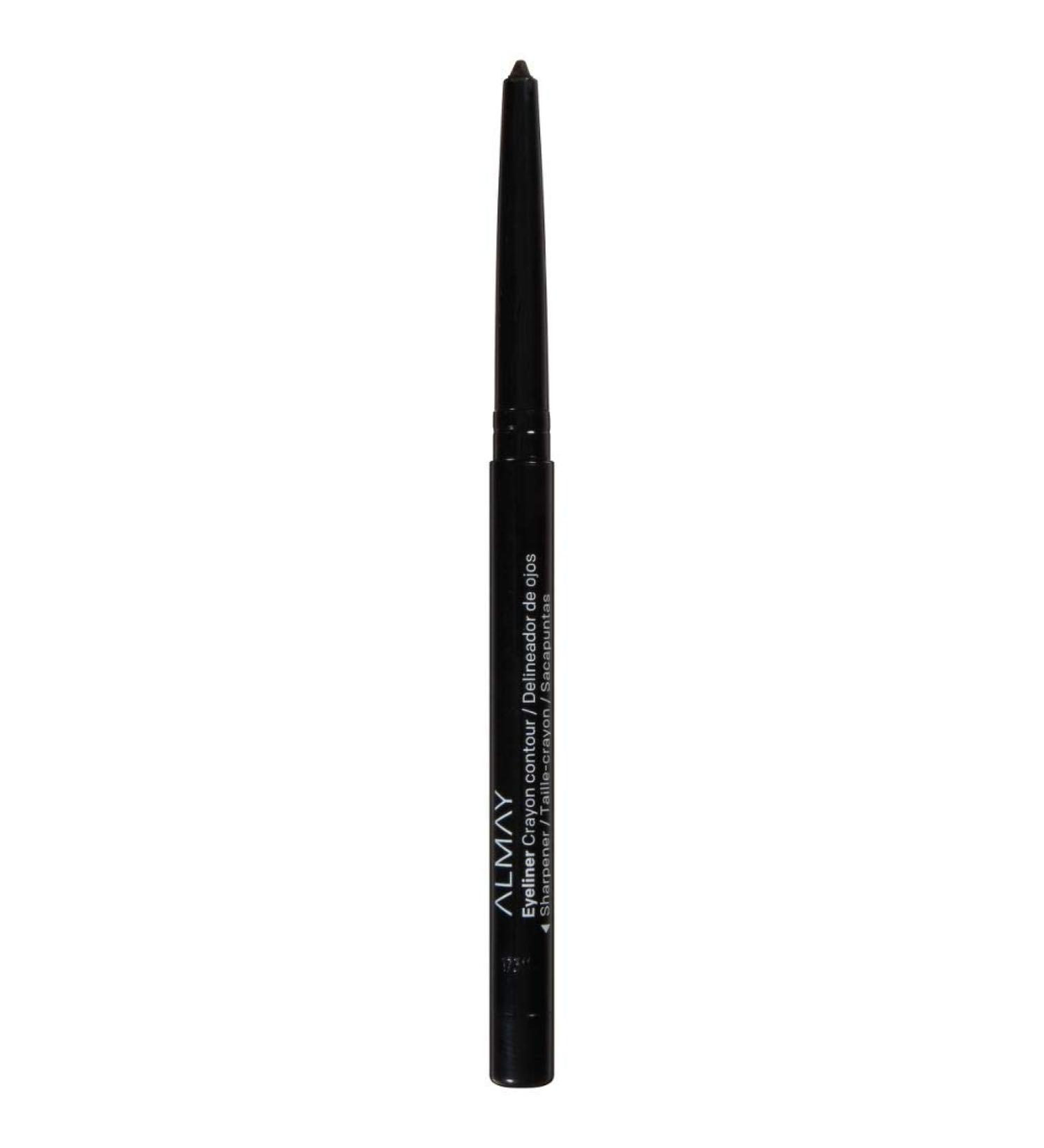 Almay Eyeliner Pencil with Vitamin E | Water Resistant, Long-Wearing, Hypoallergenic, Oil-Free & Fragrance-Free | 205 Black, 0.01 oz - Buy Online on GoSupps.com