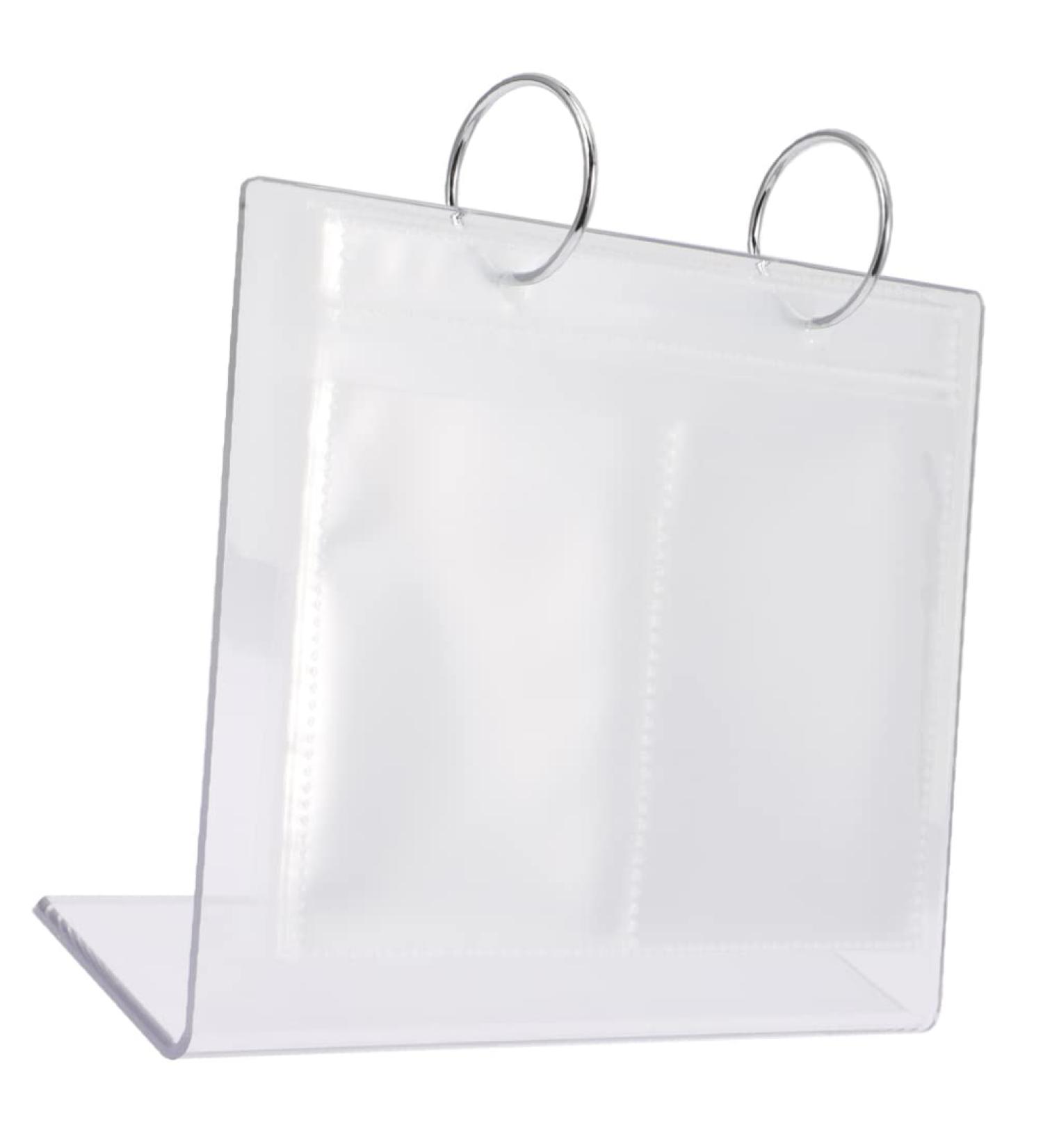 FOMIYES Sticker Display Stand Acrylic Storage Sticker Storage Book Photo Storage Album Sticker Album for Morphie Portable Photo Stickers Sticker Book Mini Books South Korea Nail - Buy Online on GoSupps.com