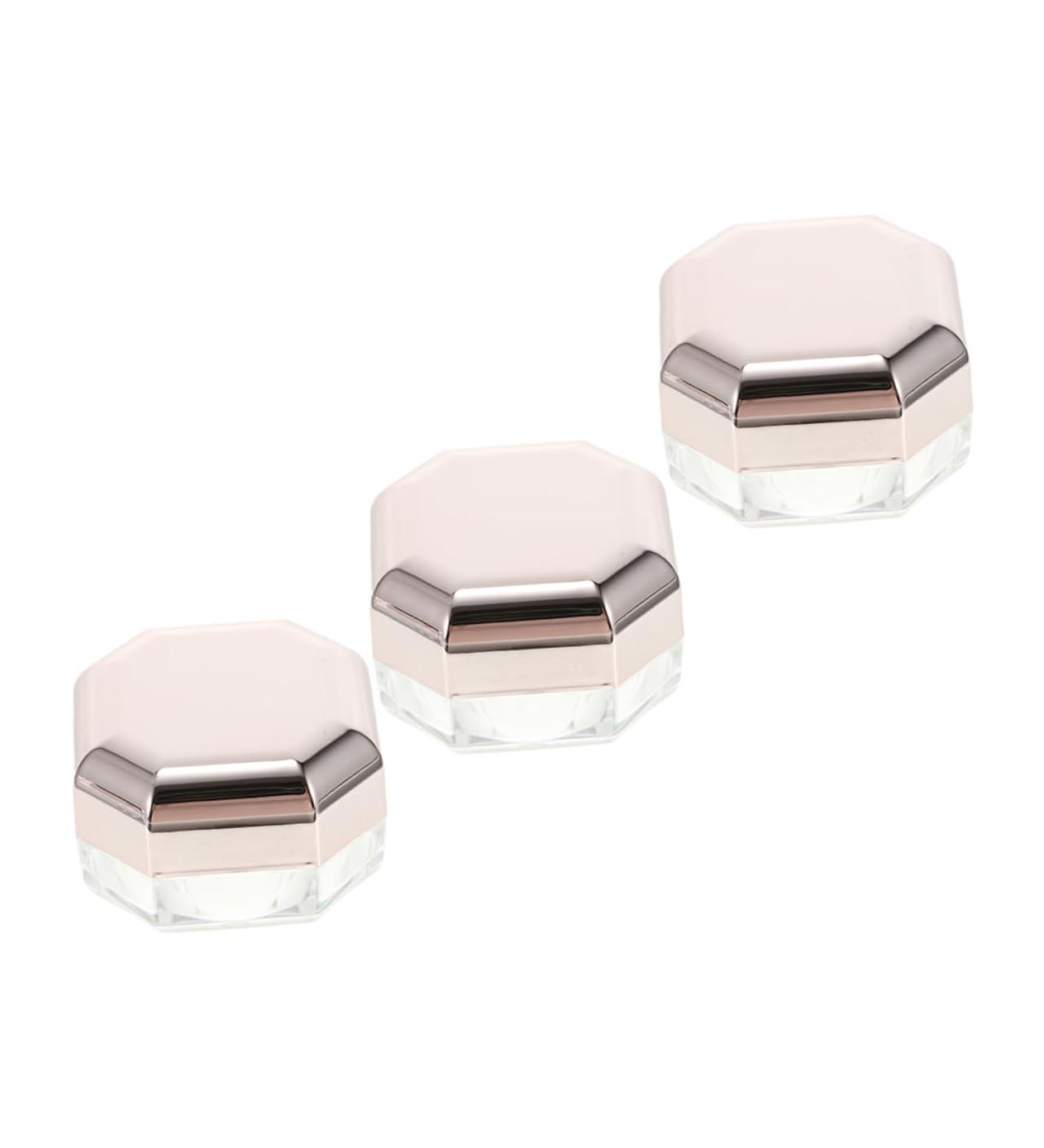 Angoily 3pcs Powder Box Powder Makeup Sponges Makeup Empty Loose Powder Holder Cosmetic Makeup Powder - Buy Online on GoSupps.com