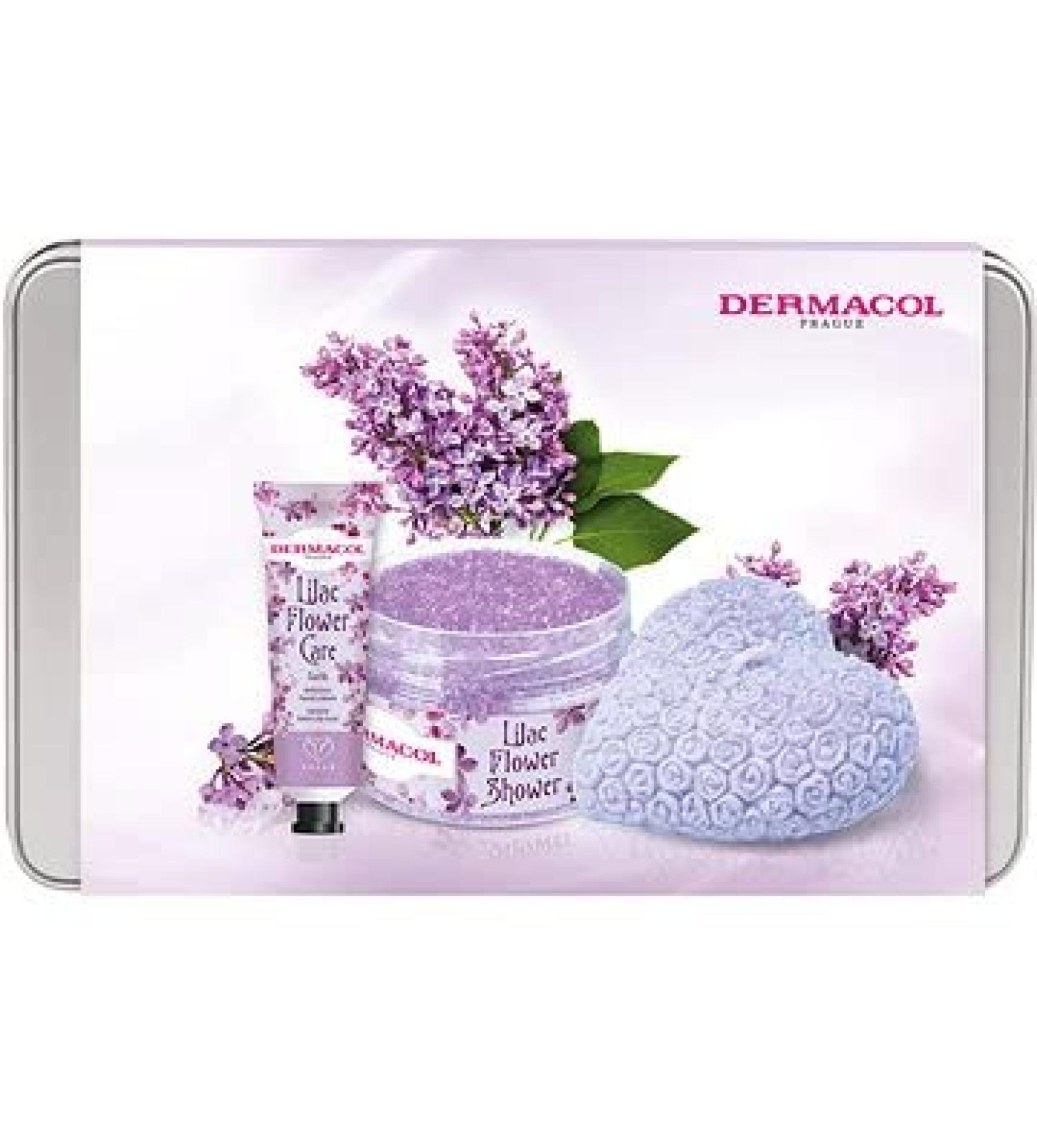 Lilac Flower Shower Body Scrub
