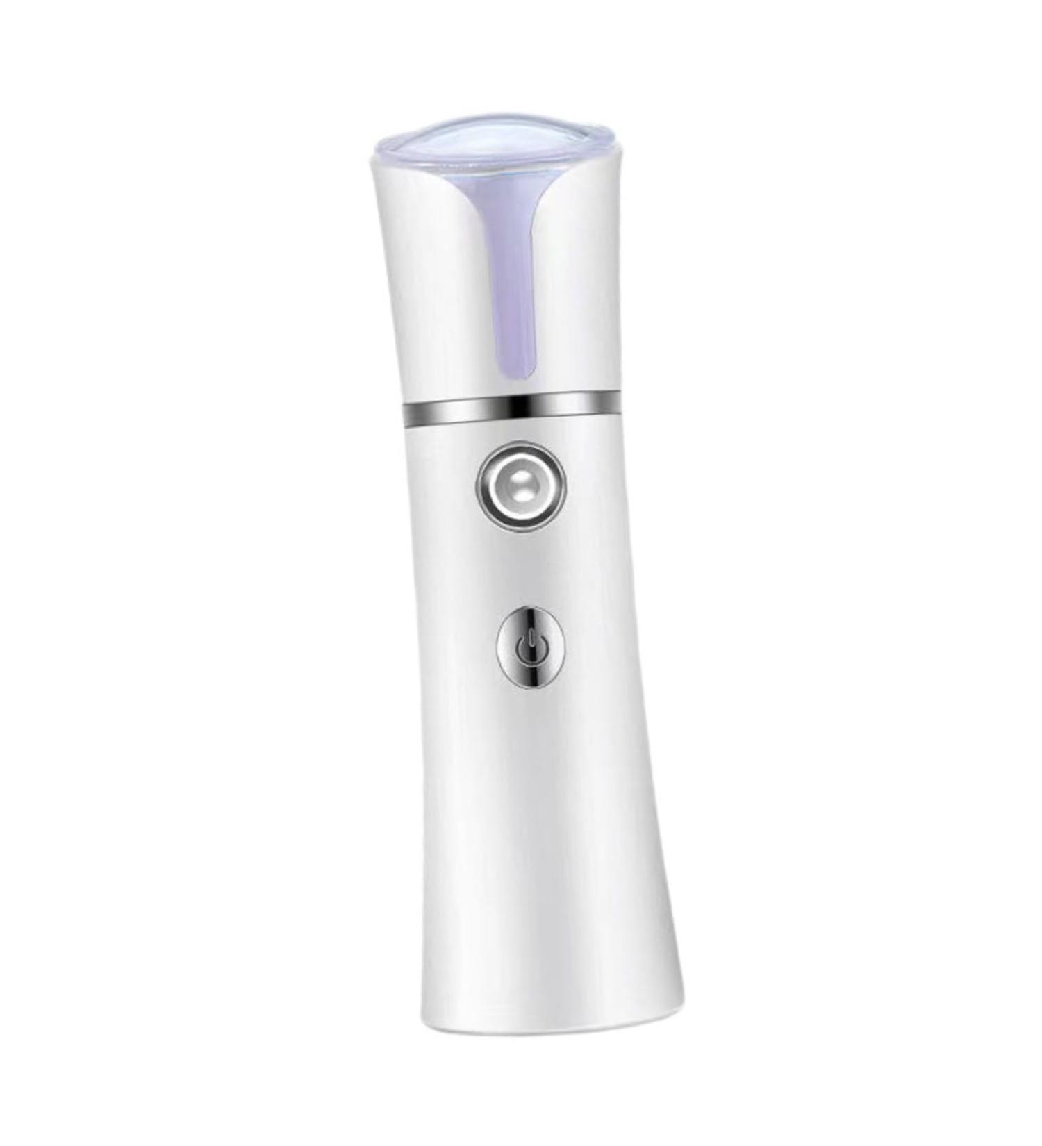 PLAFOPE 1pc Face Humidifier for Dry Skin Nano Steamer White Portable Face Humidifier 14.1x4cm - Buy Online on GoSupps.com