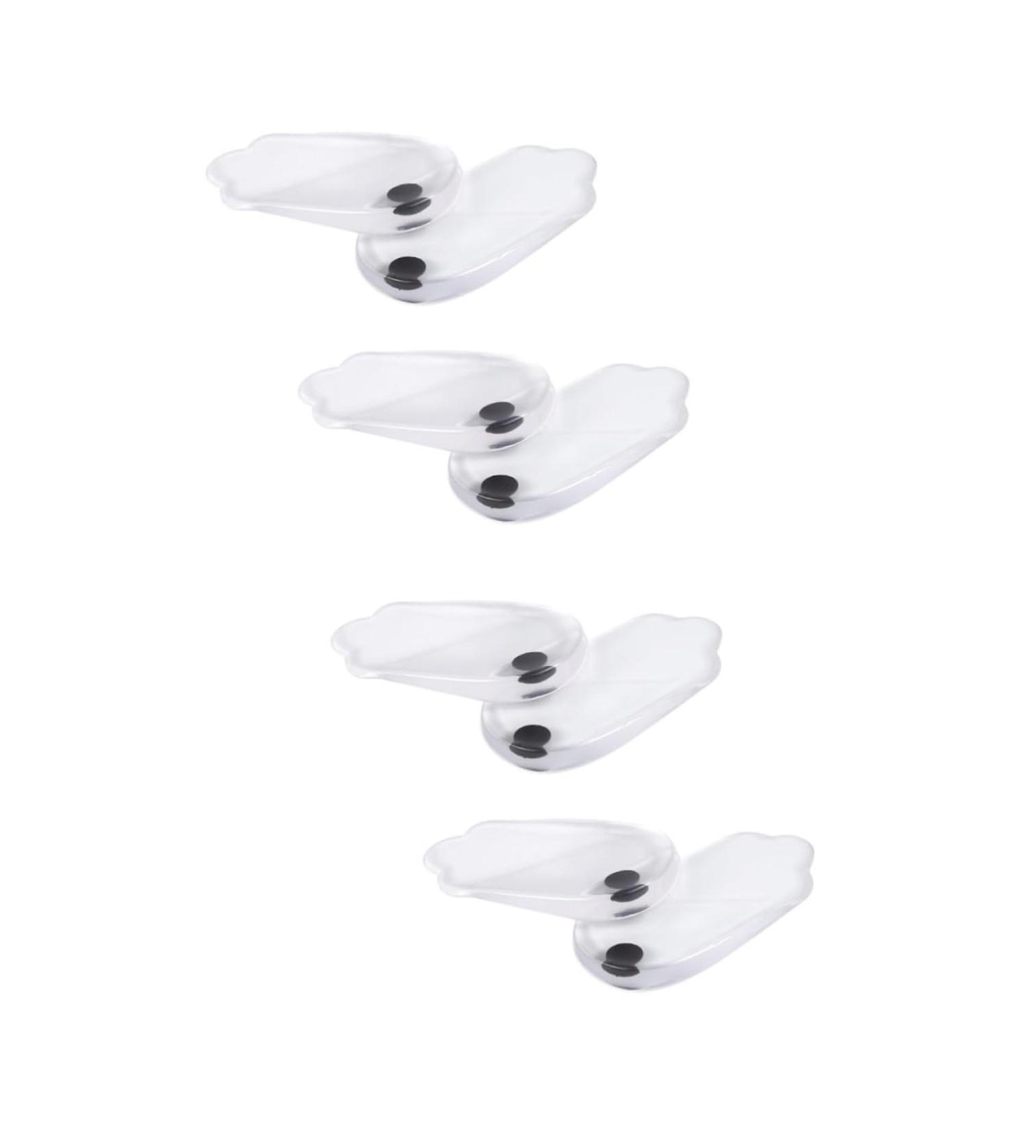 Buy Gatuida 4 Pairs Half Heel Insoles - O/X Type Shoe Inserts for Pronation & Supination - Orthopedic Magnetic Massage Foot Pads for Plantar Support - Buy Online on GoSupps.com